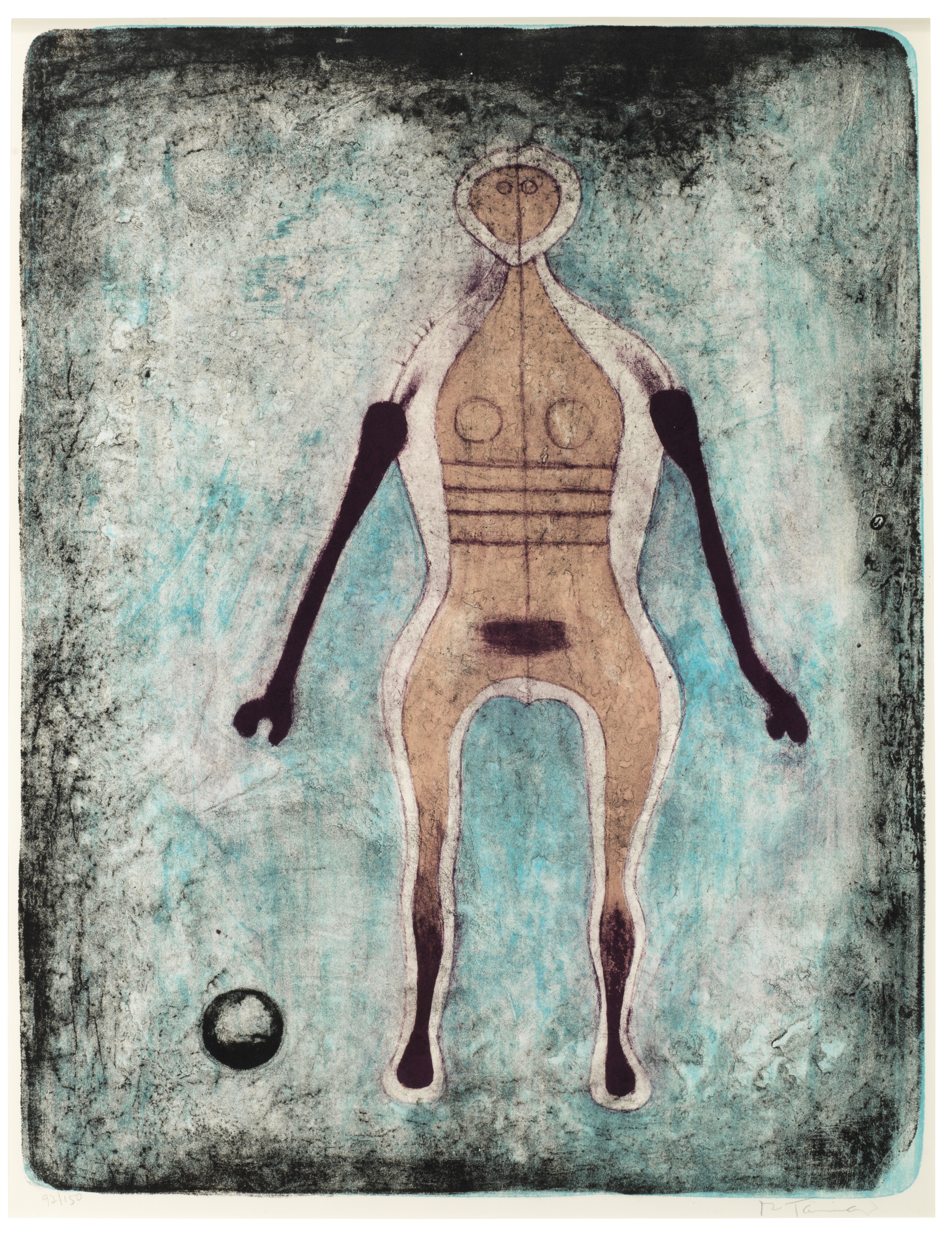 Rufino Tamayo — Мухерес : 16 тарелок, изображение 2