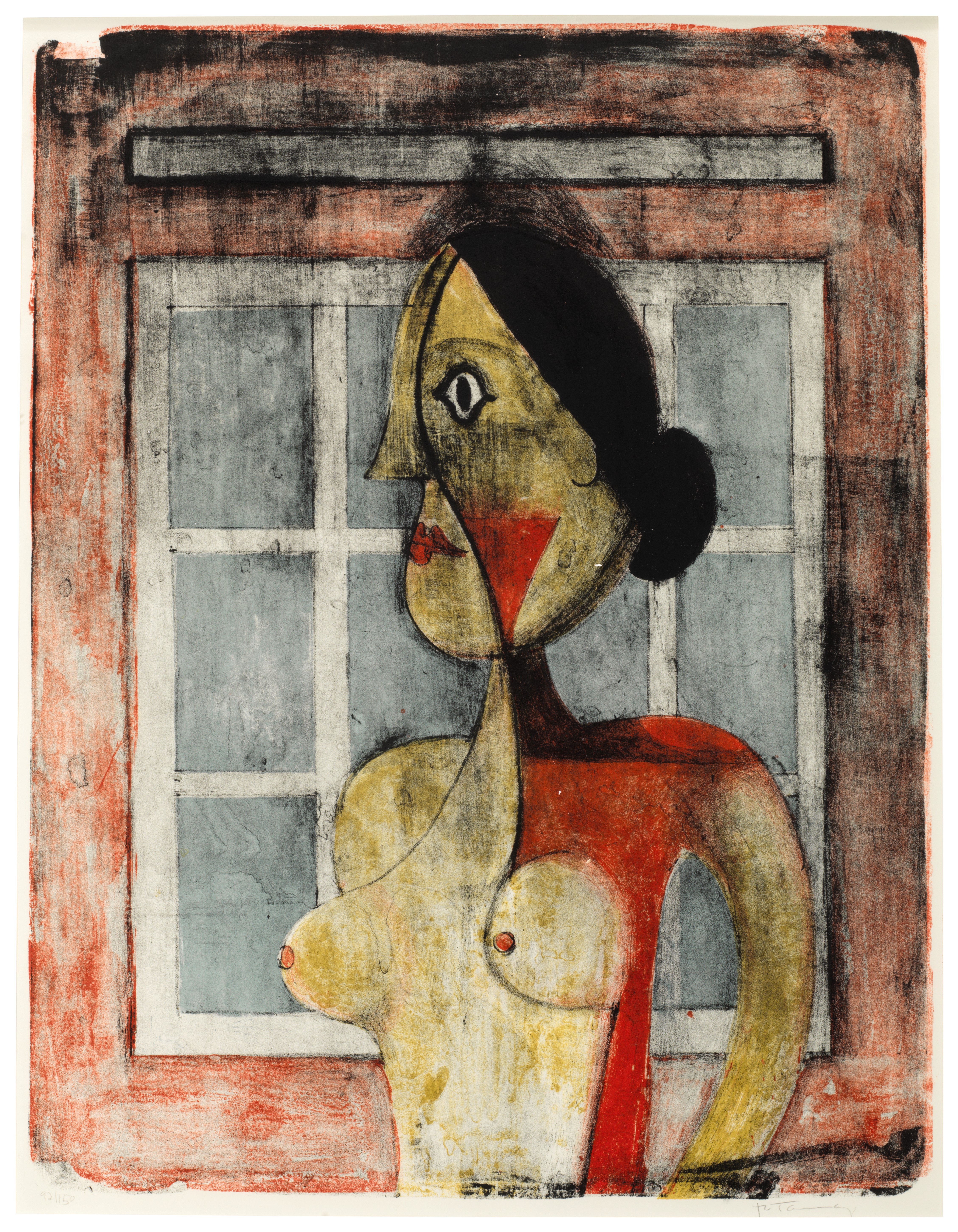 Rufino Tamayo — Мухерес : 16 тарелок, изображение 12