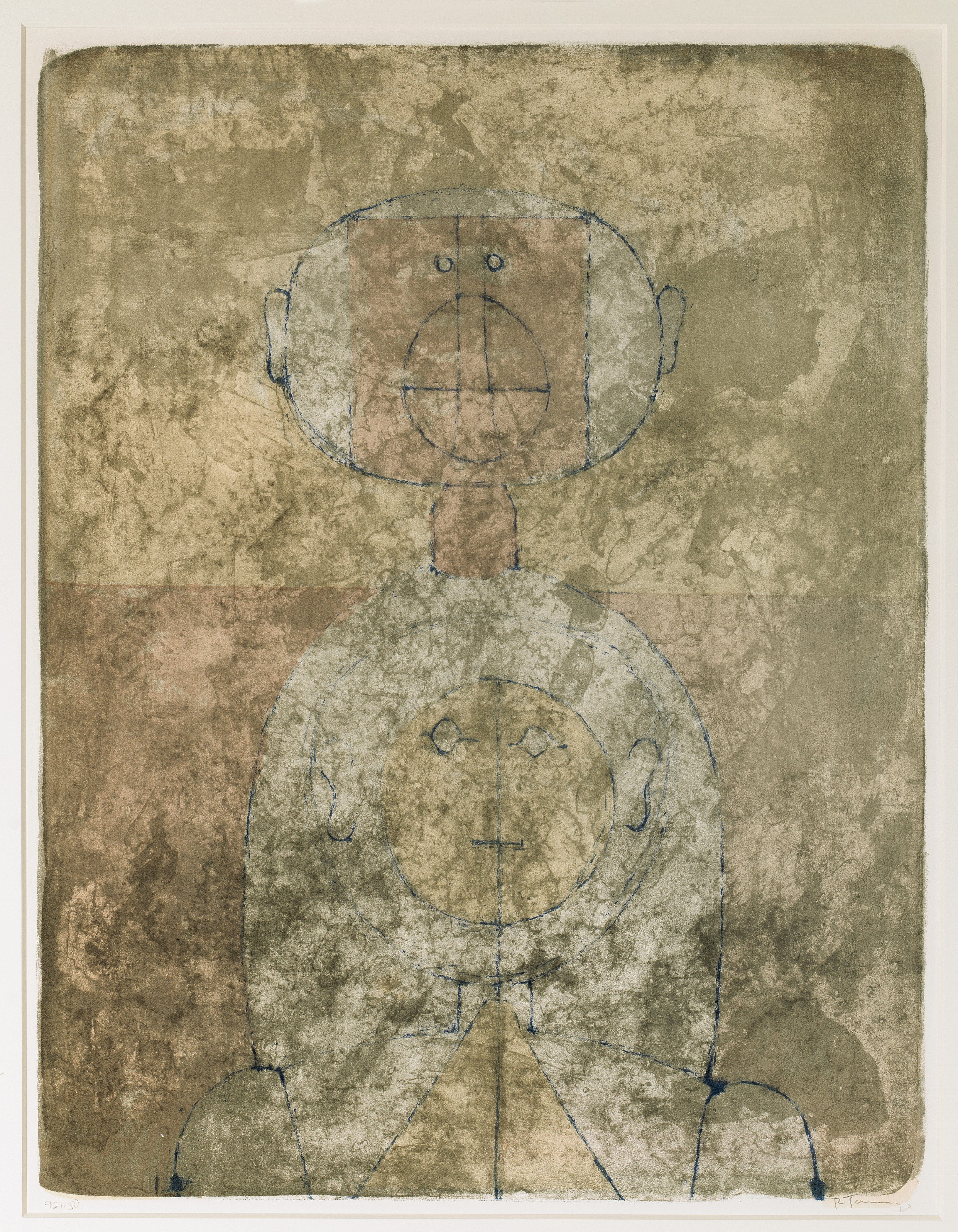 Rufino Tamayo — Мухерес : 16 тарелок, изображение 13