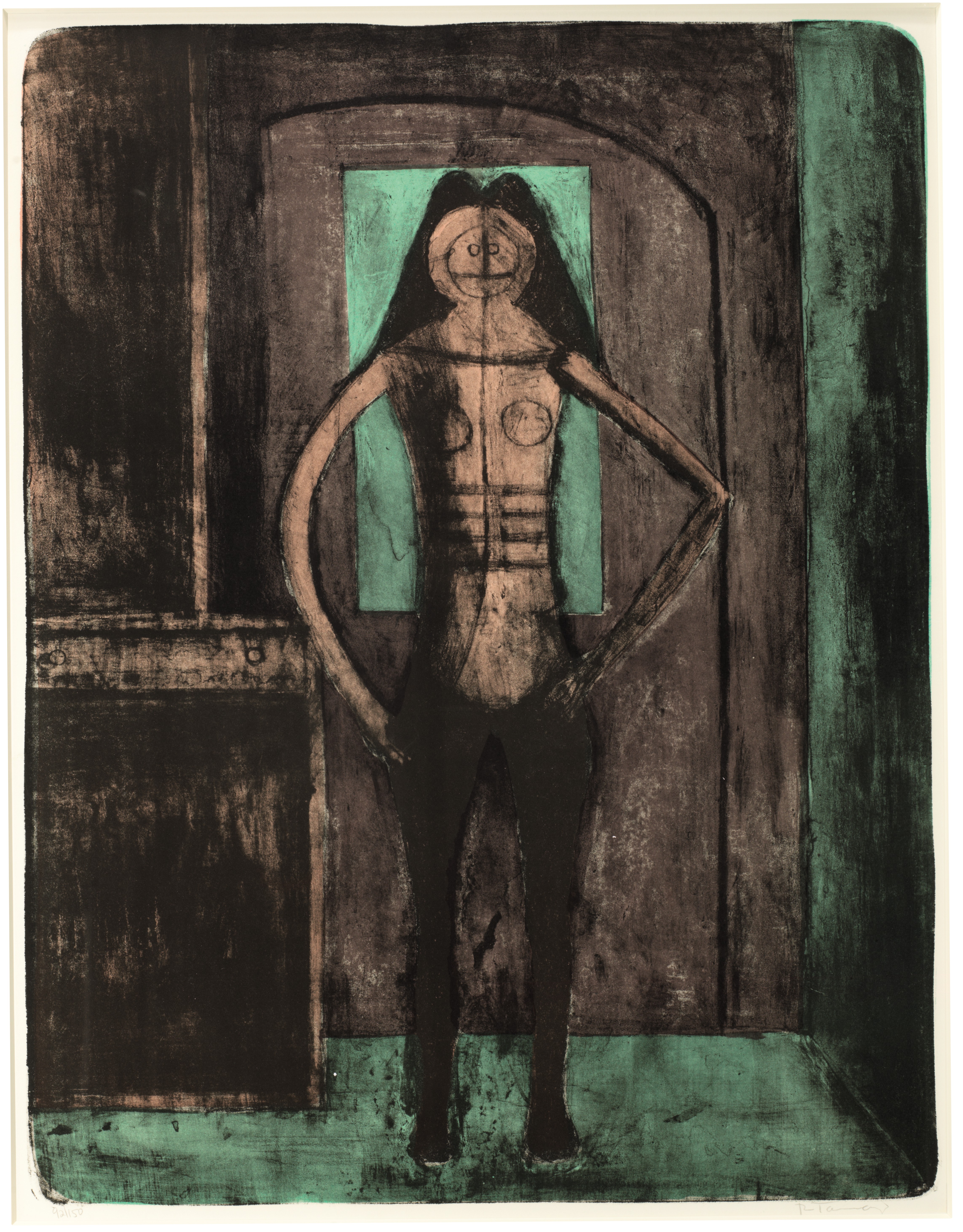 Rufino Tamayo — Мухерес : 16 тарелок, изображение 15