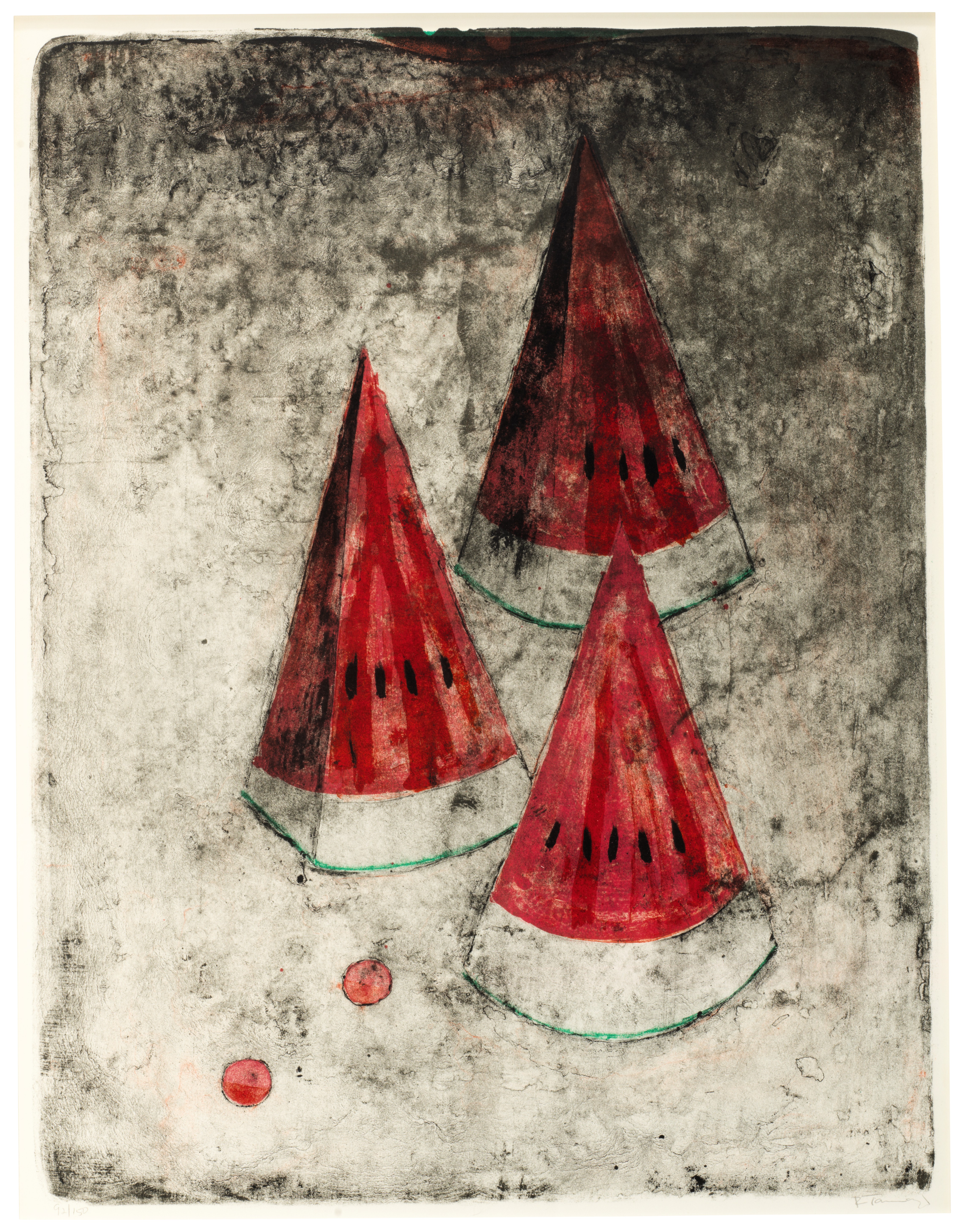 Rufino Tamayo — Мухерес : 16 тарелок, изображение 7