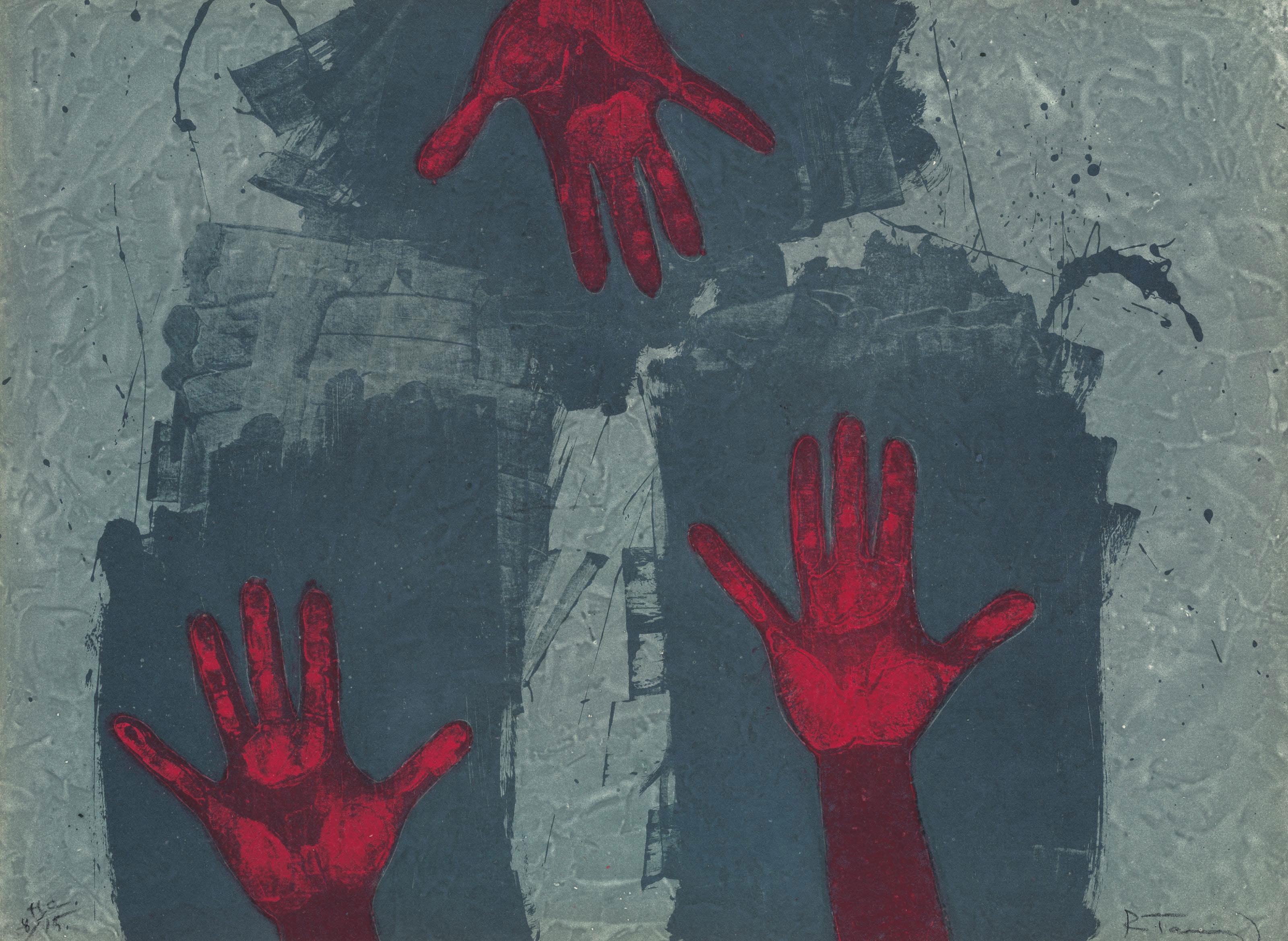 Rufino Tamayo — Руфино Тамайо, 15 аквафуэртес, 1979 , Издание Polígrafa, Барселона, 1979 (стр. 250-264), изображение 3