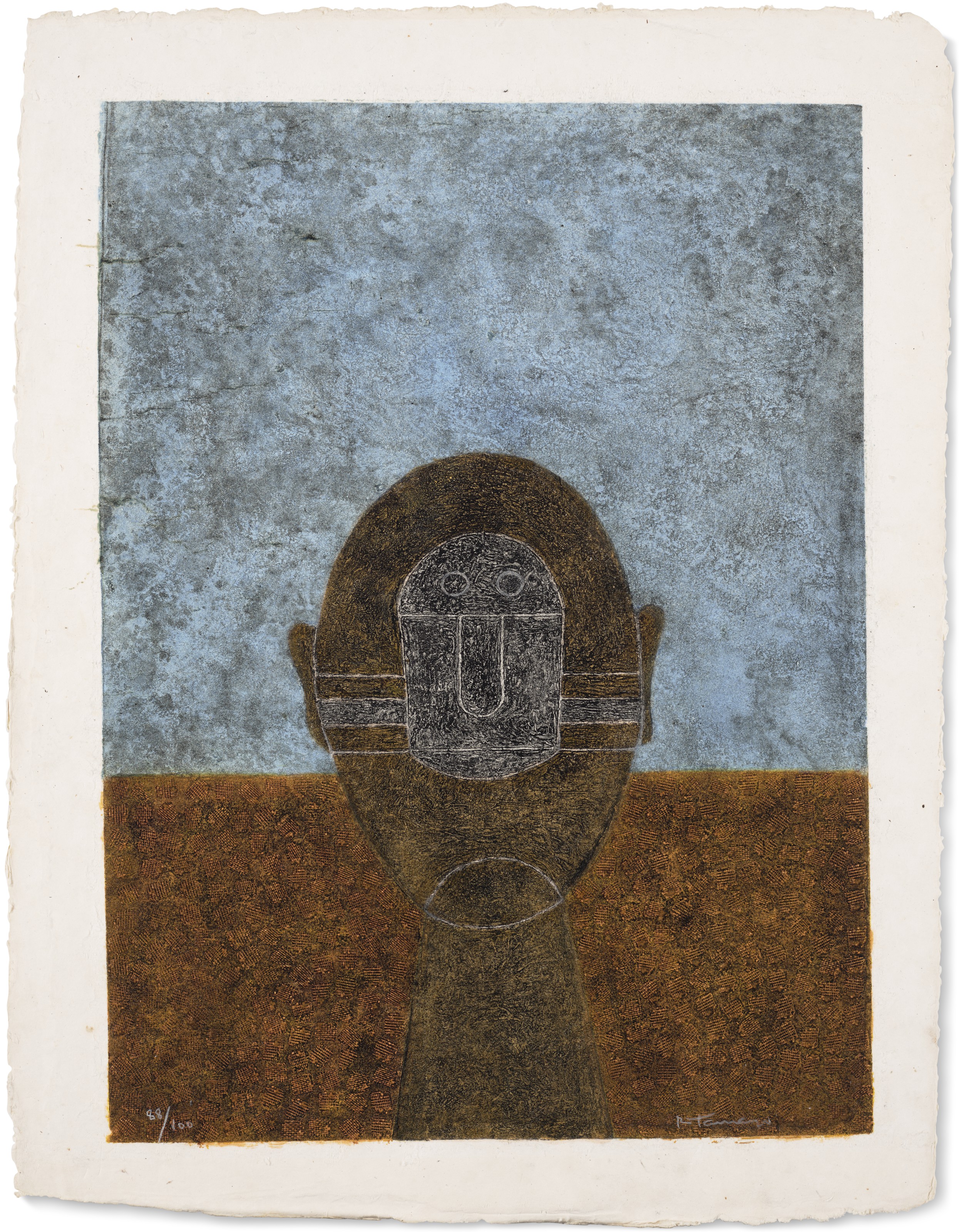 Rufino Tamayo — Перфиль в сомбреро