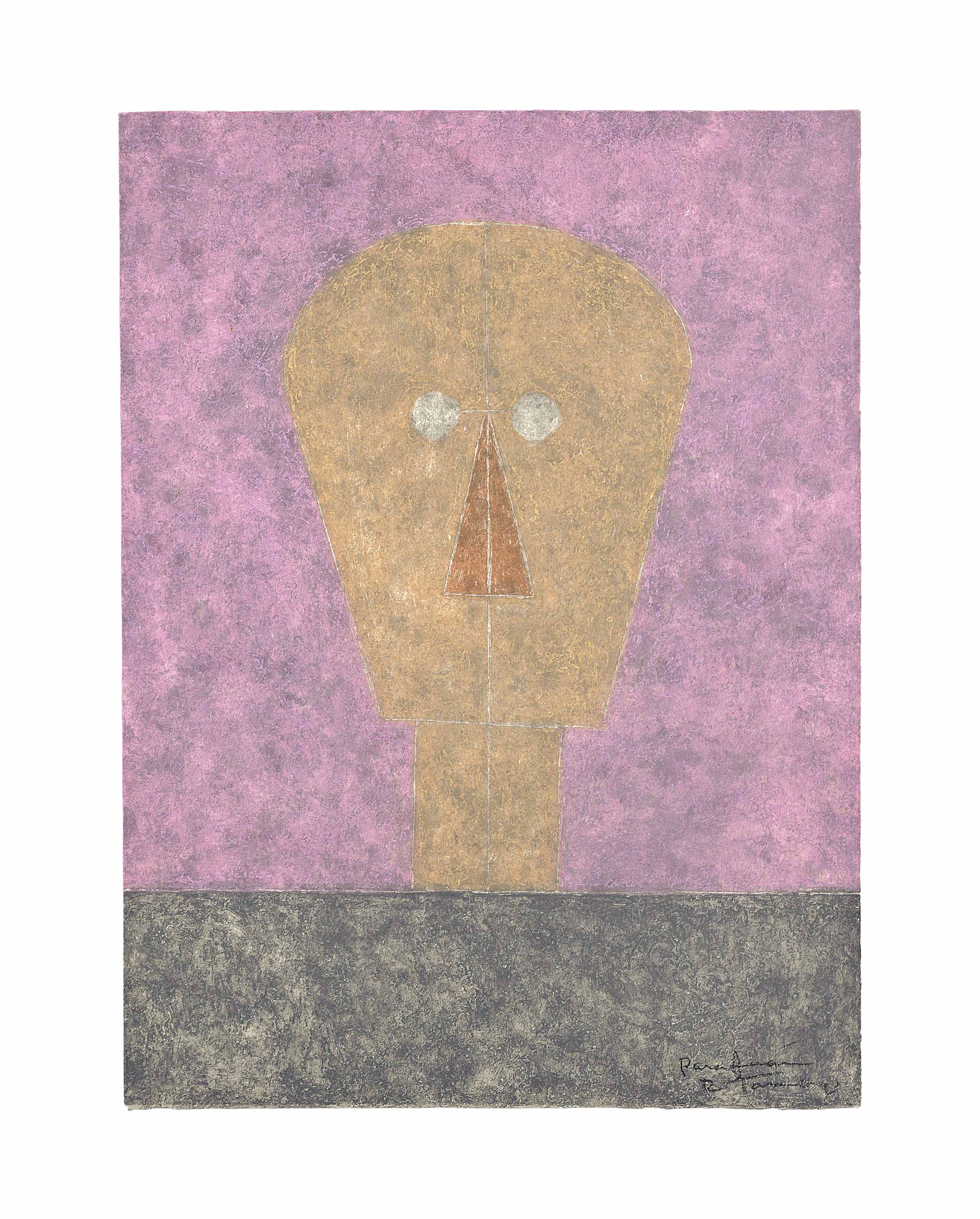 Rufino Tamayo — Кабеза Собре Фондо Роса, от: Руфино Тамайо, 8 агуафуэртес