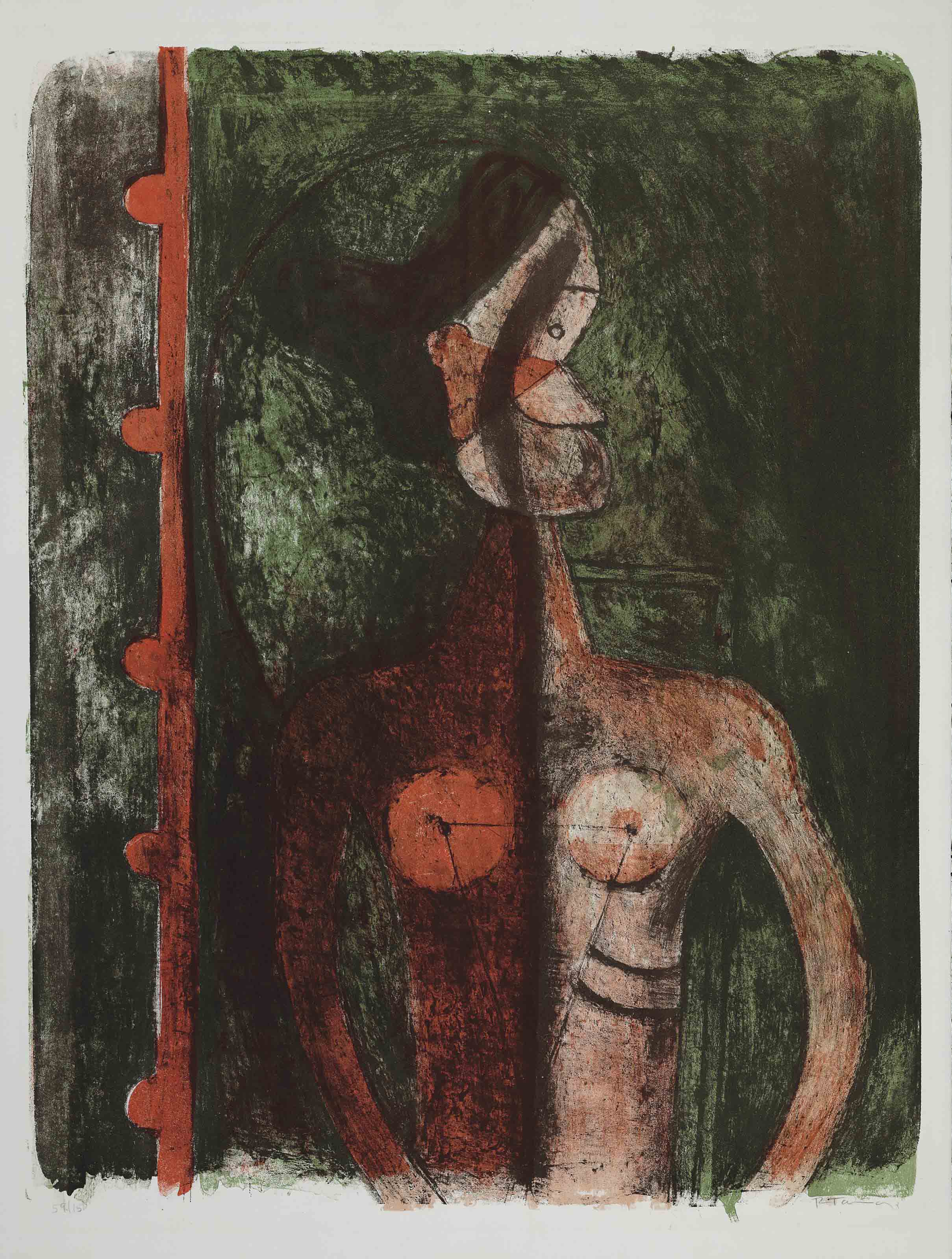 Rufino Tamayo — Мухерес : две тарелки (стр. 111-112)