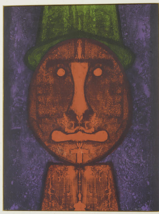 Rufino Tamayo — Cabeza en Rojo [Голова в красном] (стр. 146)