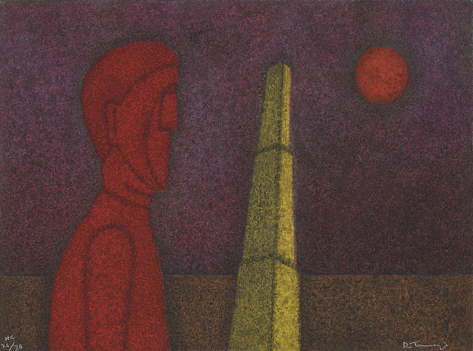 Rufino Tamayo — Фигура в Роже (стр. 335)