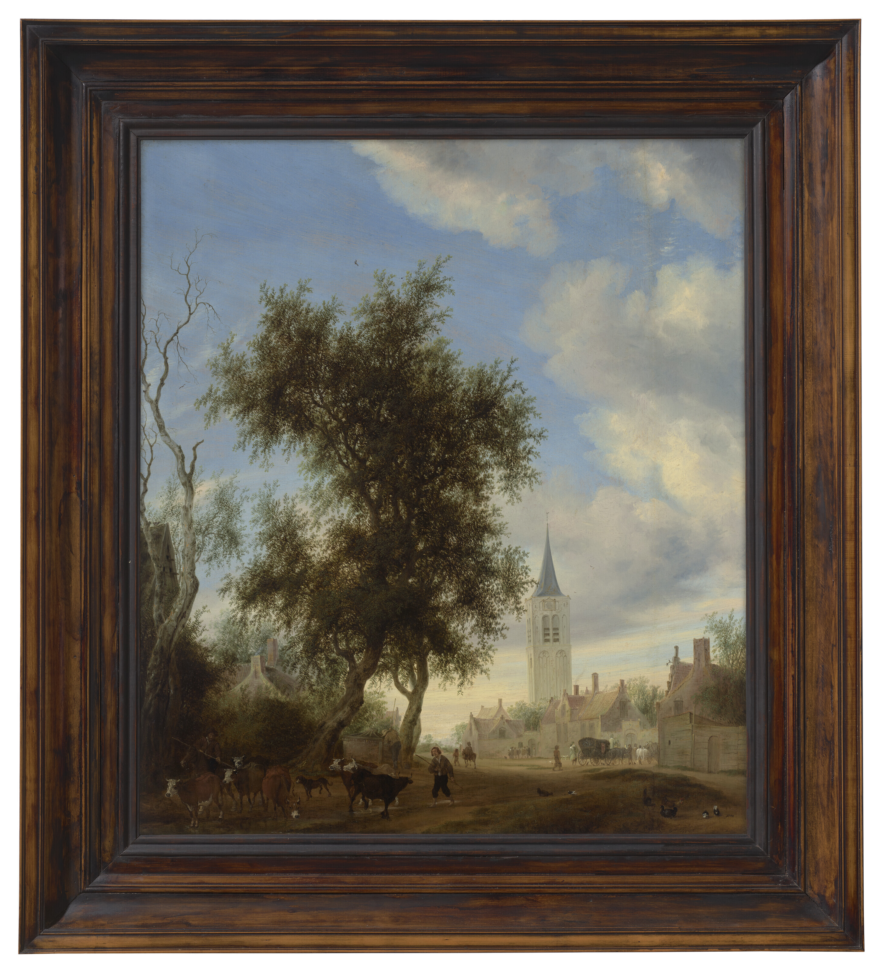 Salomon Van Ruysdael — Вид на Бевервейк, изображение 2