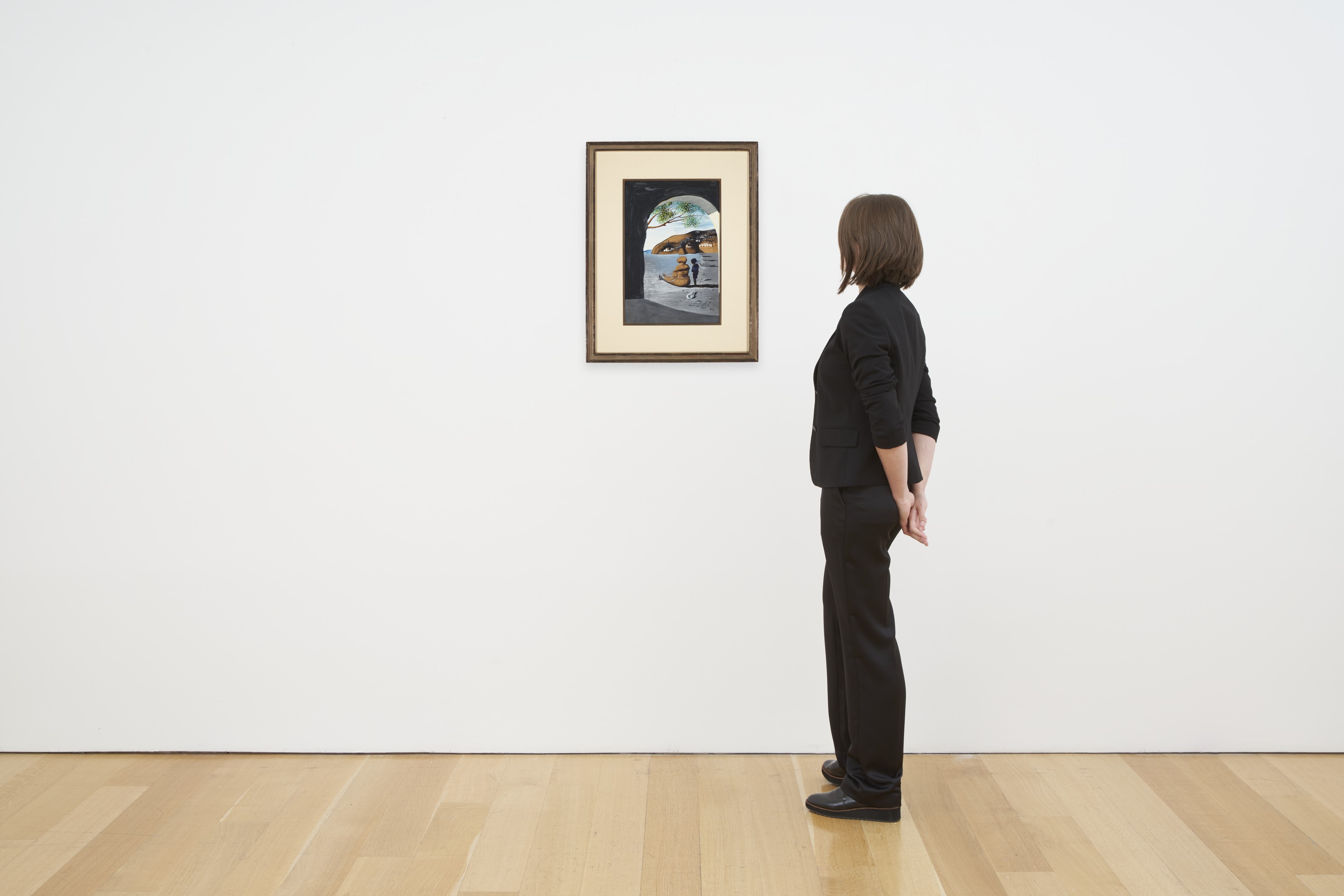 Salvador Dalí — Таинственная служанка, работающая в качестве медсестры, изображение 2