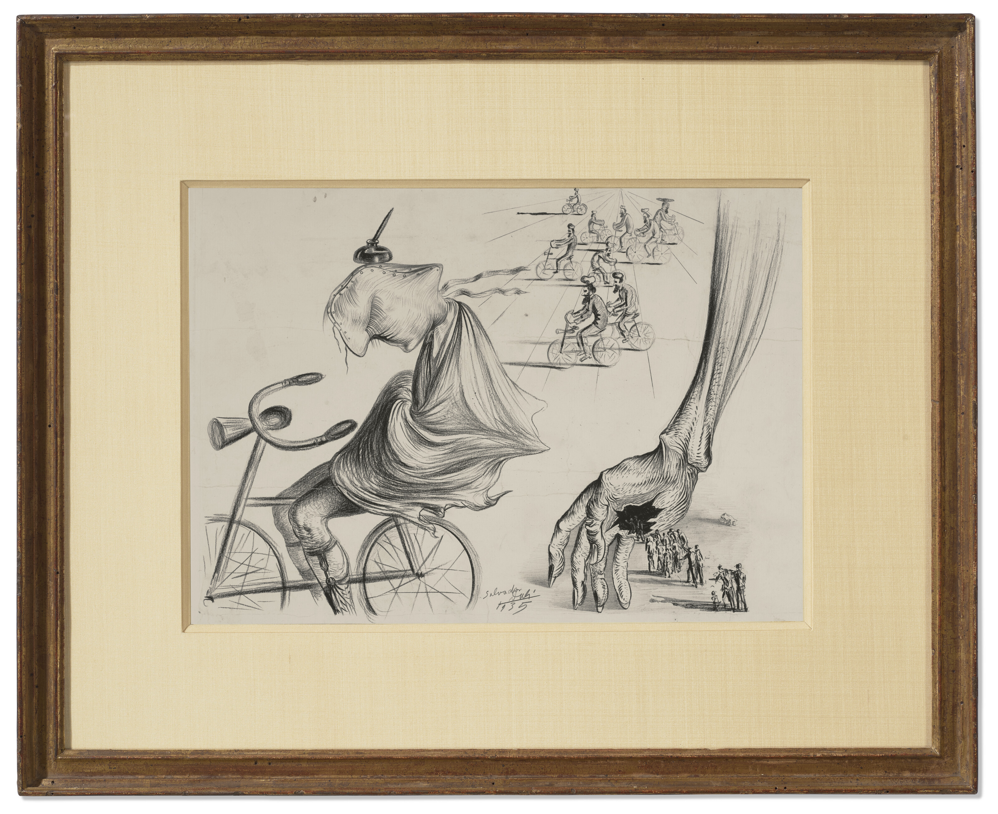 Salvador Dalí — Иллюстрация к статье Сальвадора Дали "Американский город, снятый Дали днем и ночью", изображение 2