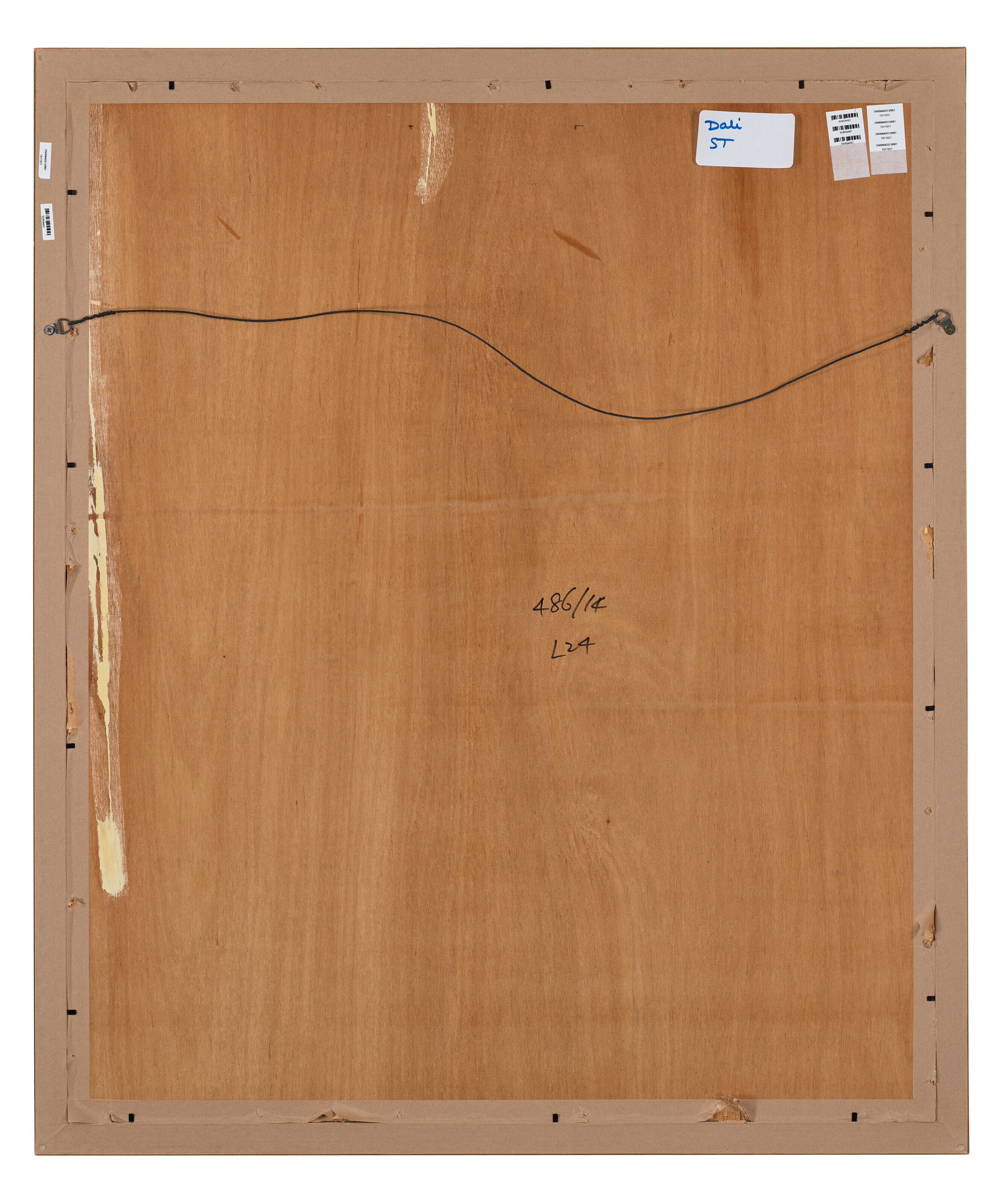 Salvador Dalí — Кавалеры на пляже (спереди); Кавалер ордена Красного знамени (сзади), изображение 4
