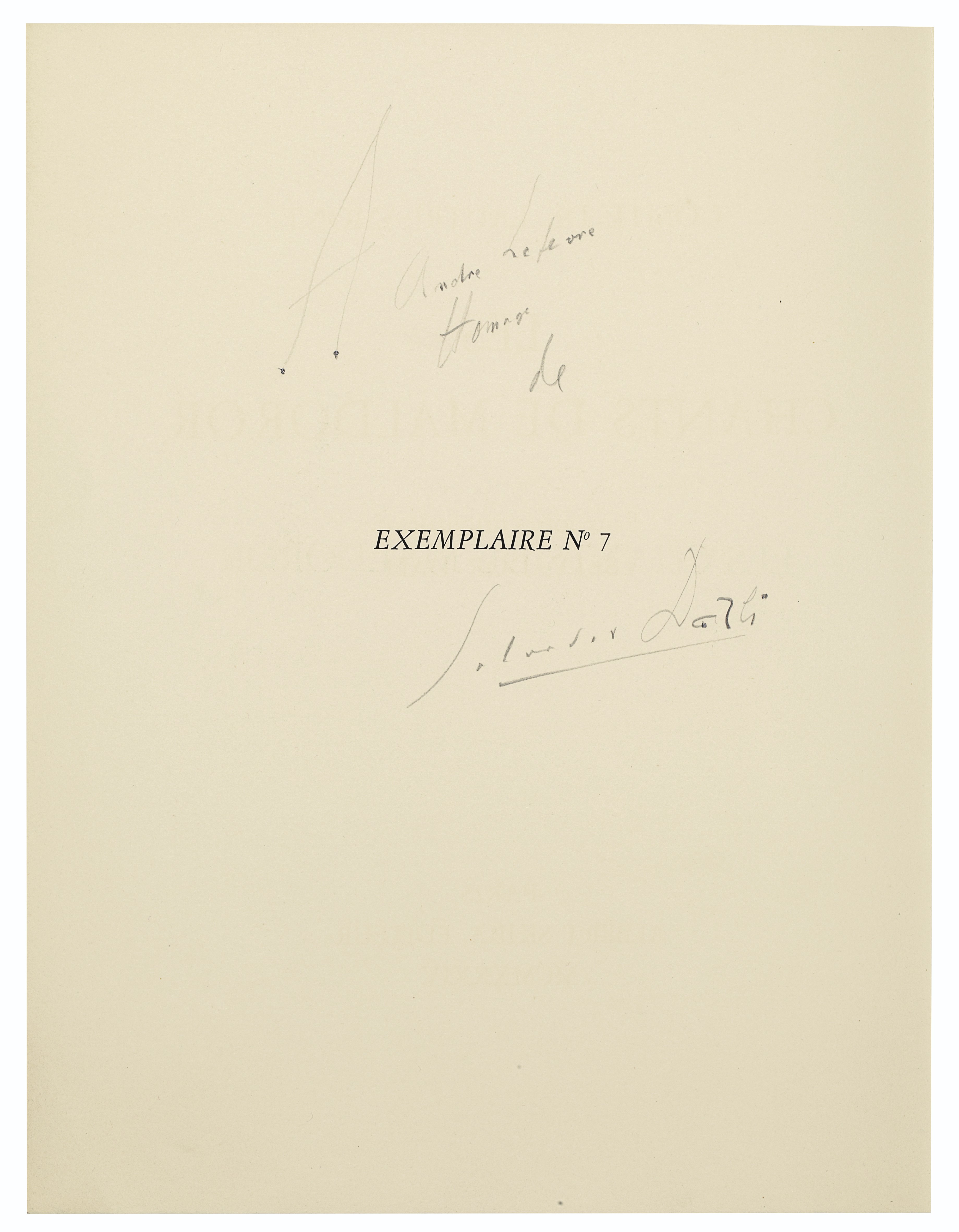 Salvador Dalí — Лотреамон, "Песни Мальдорора", Альбер Скира, Париж, 1934, изображение 2
