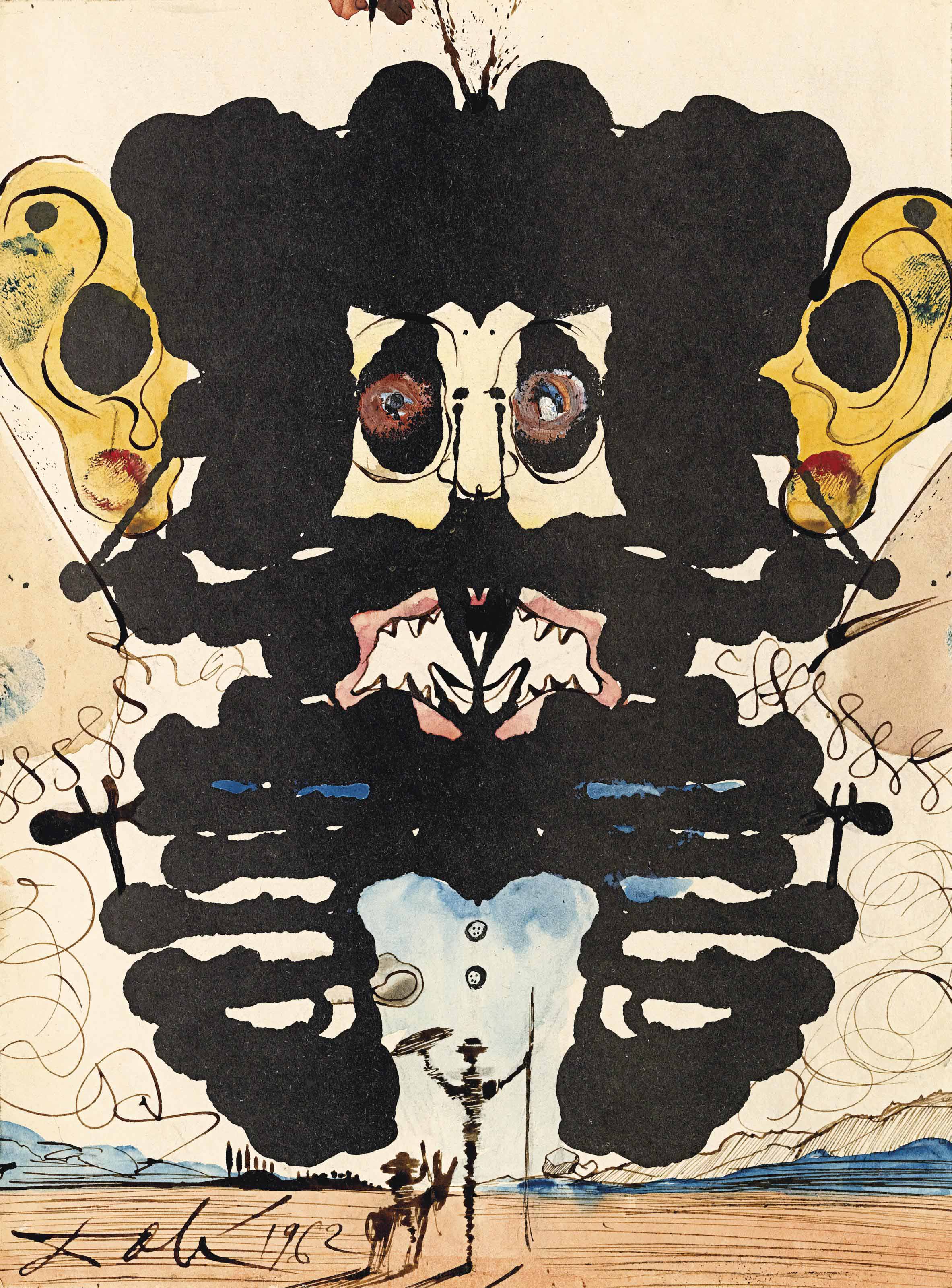 Salvador Dalí — Это мострано трента, где все выглядит гигантски, с высокой степенью интенсивности, как в "аззуффарми"...