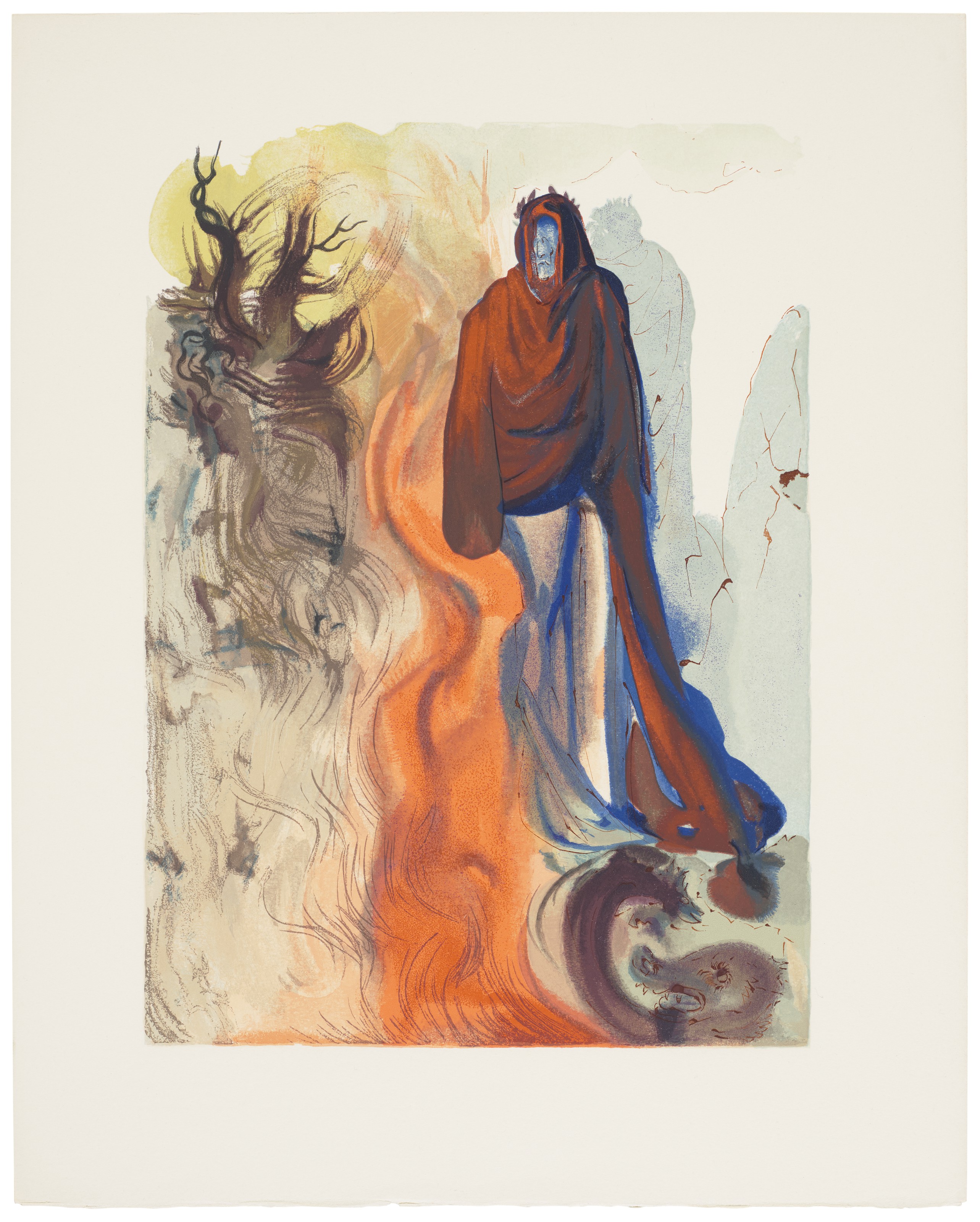 Salvador Dalí — "Божественная комедия" (The Divine Comedy), Художественное издание Les Heures Claires, Париж, изображение 11