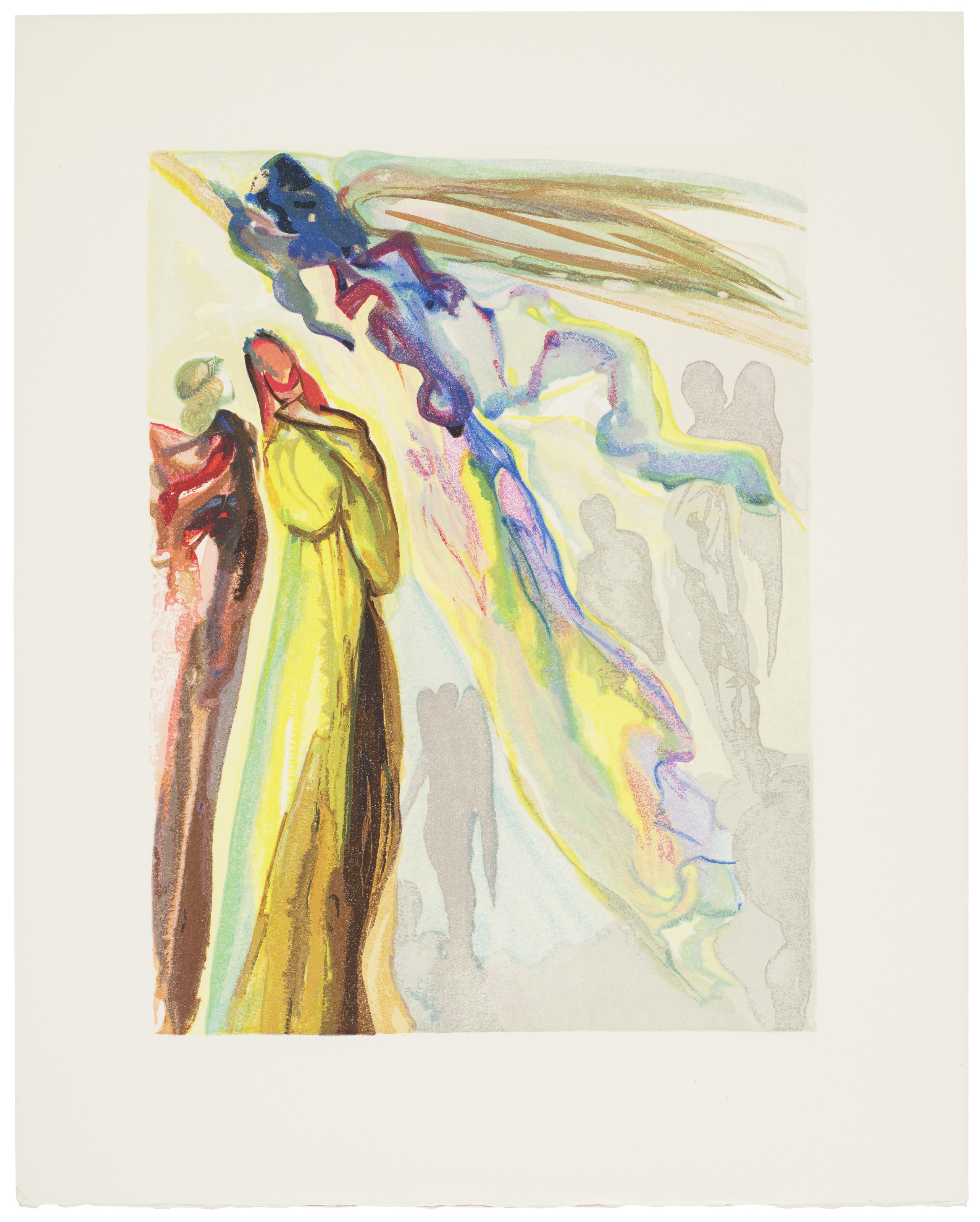 Salvador Dalí — "Божественная комедия" (The Divine Comedy), Художественное издание Les Heures Claires, Париж, изображение 14