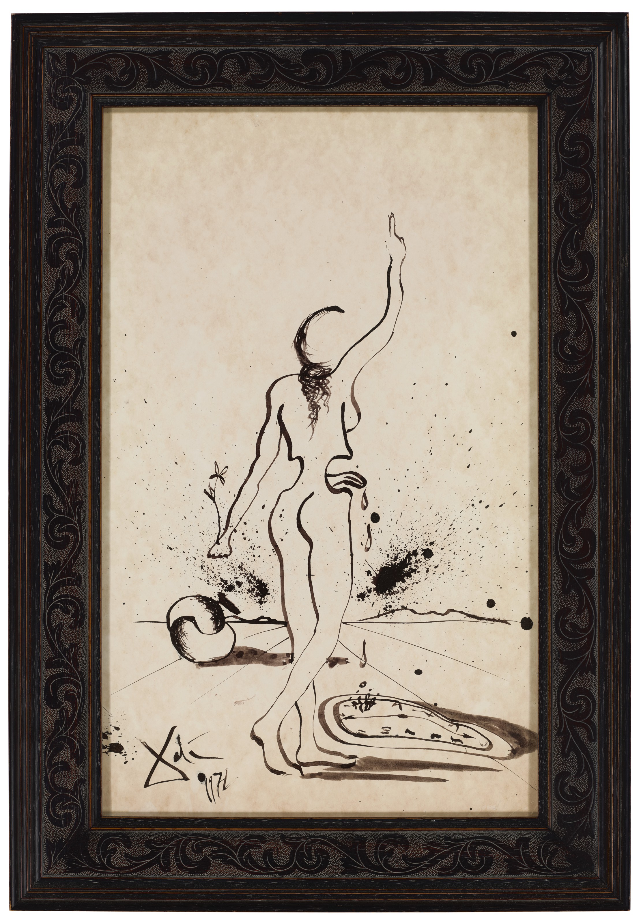 Salvador Dalí — Женщина со скрипичными бедрами, изображение 2