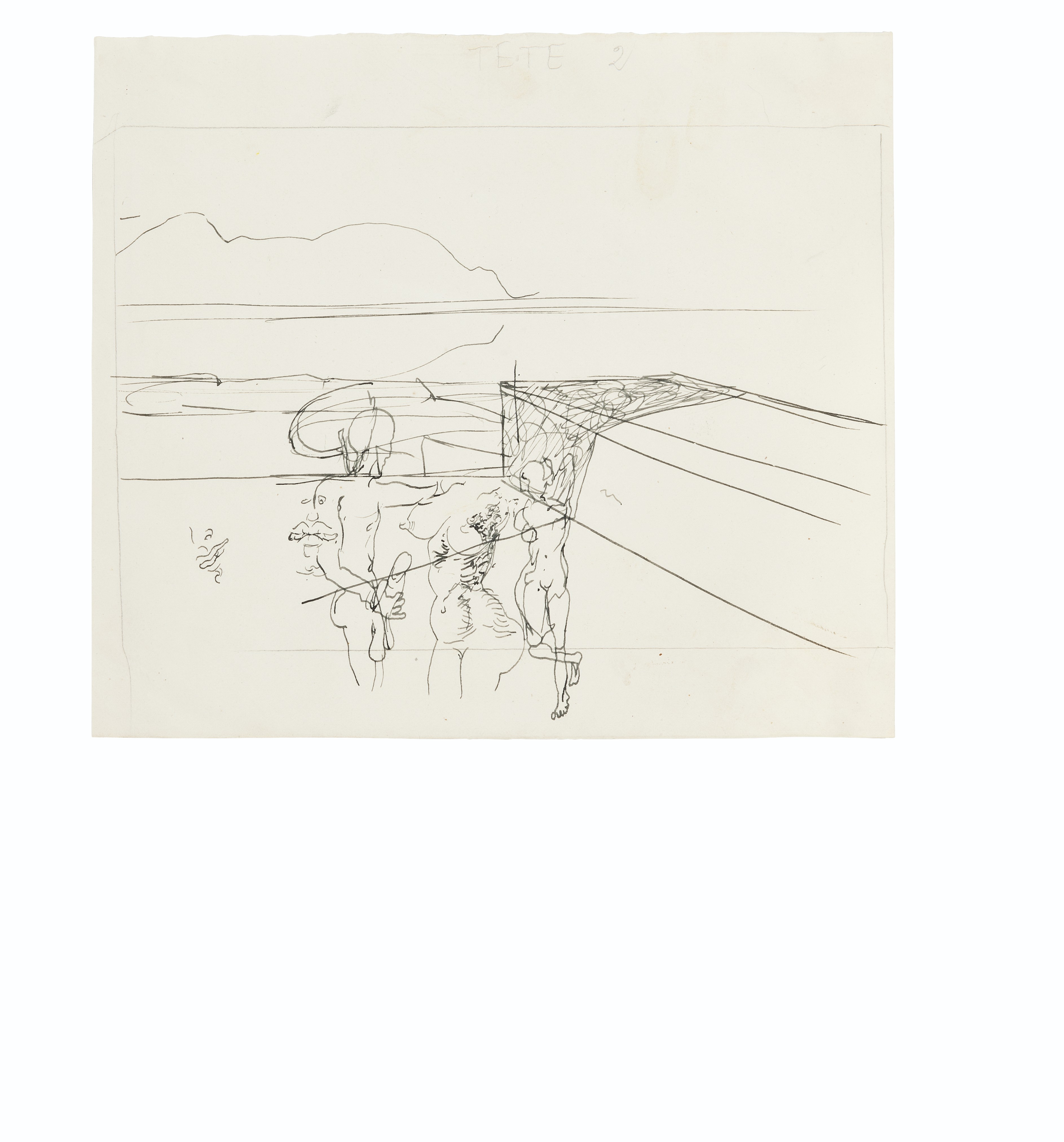 Salvador Dalí — Жорж Гюгне, Онан, "Сюрреалистические чтения", Париж, 1934, изображение 2