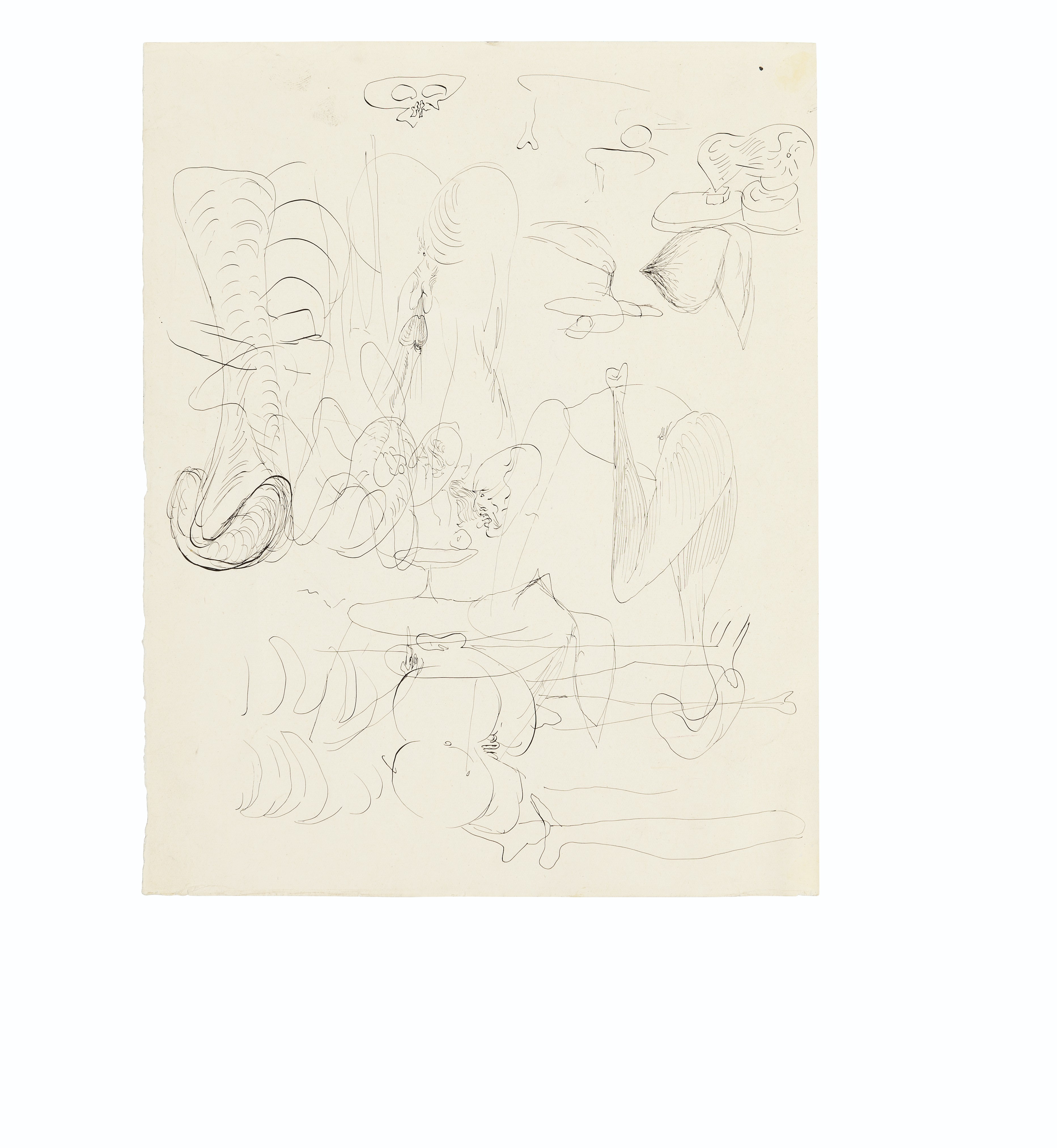 Salvador Dalí — Жорж Гюгне, Онан, "Сюрреалистические чтения", Париж, 1934, изображение 5
