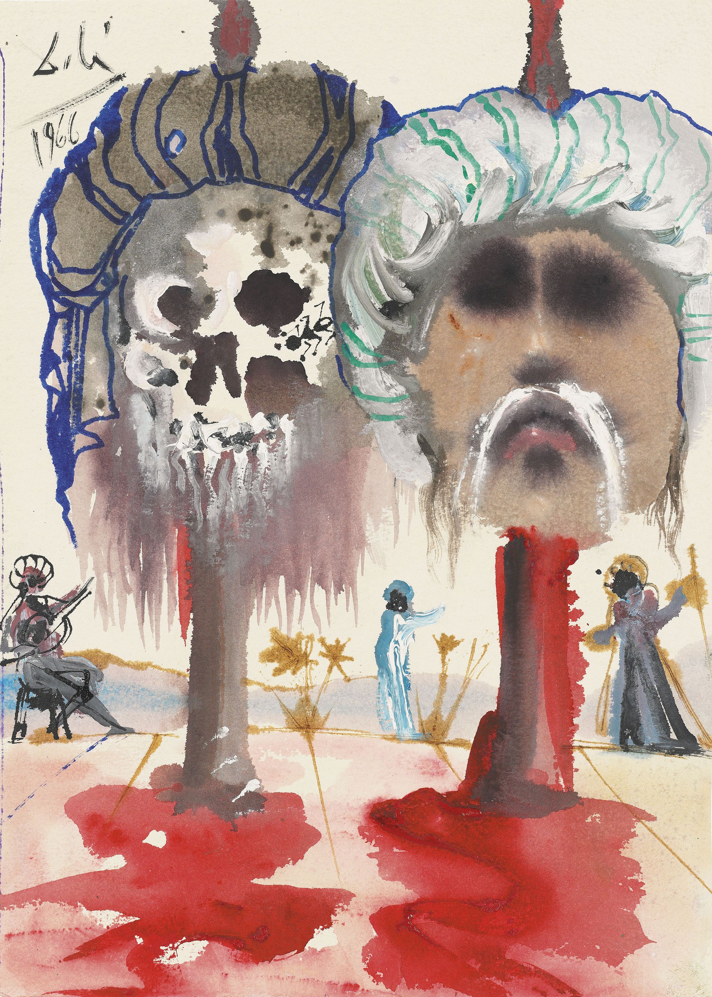Salvador Dalí — Двое императоров наедине