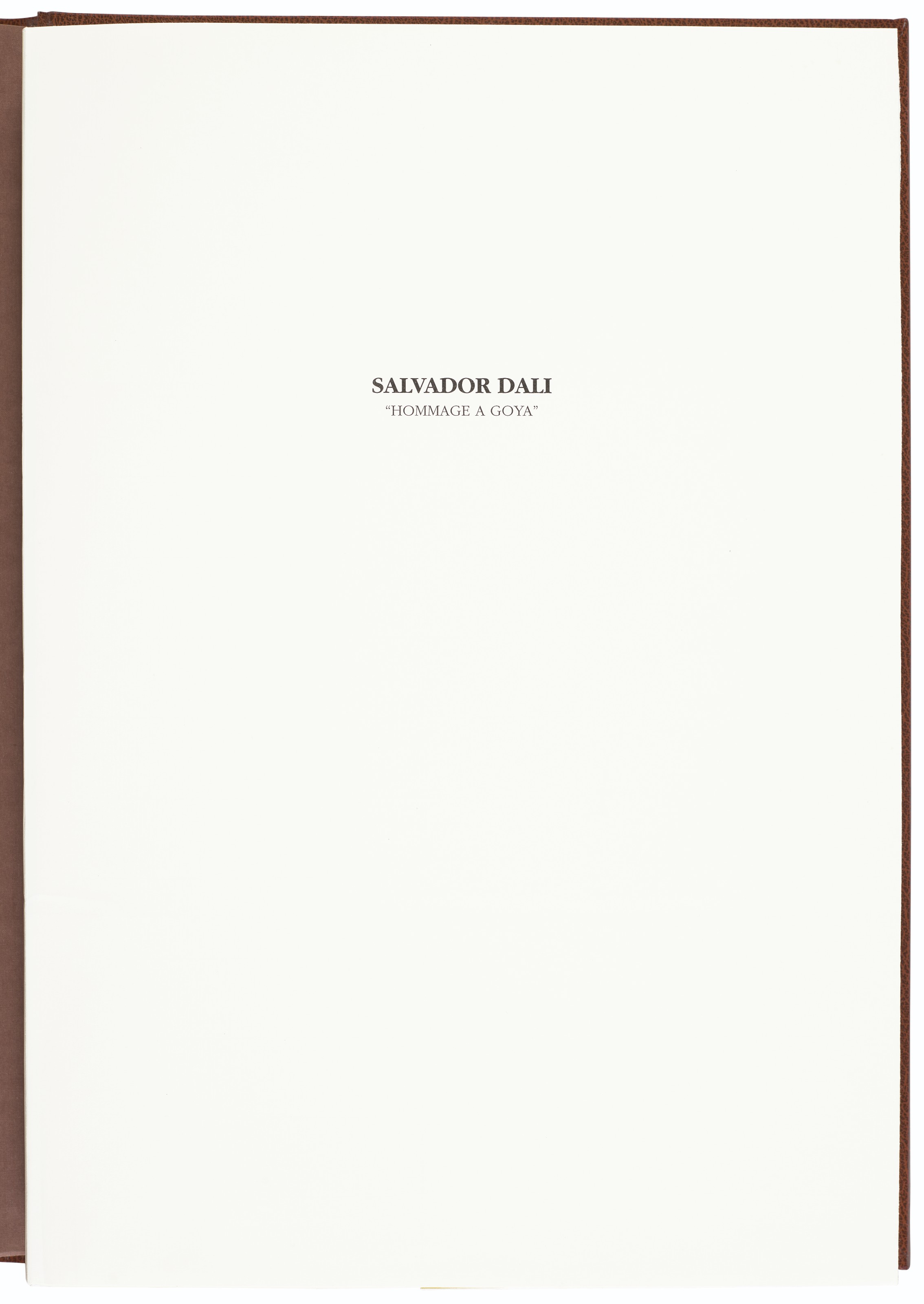 Salvador Dalí — "Капризы Гойи" Сальвадора Дали, Женева, Берггрюэн/Международные графические издания, 1977, изображение 3