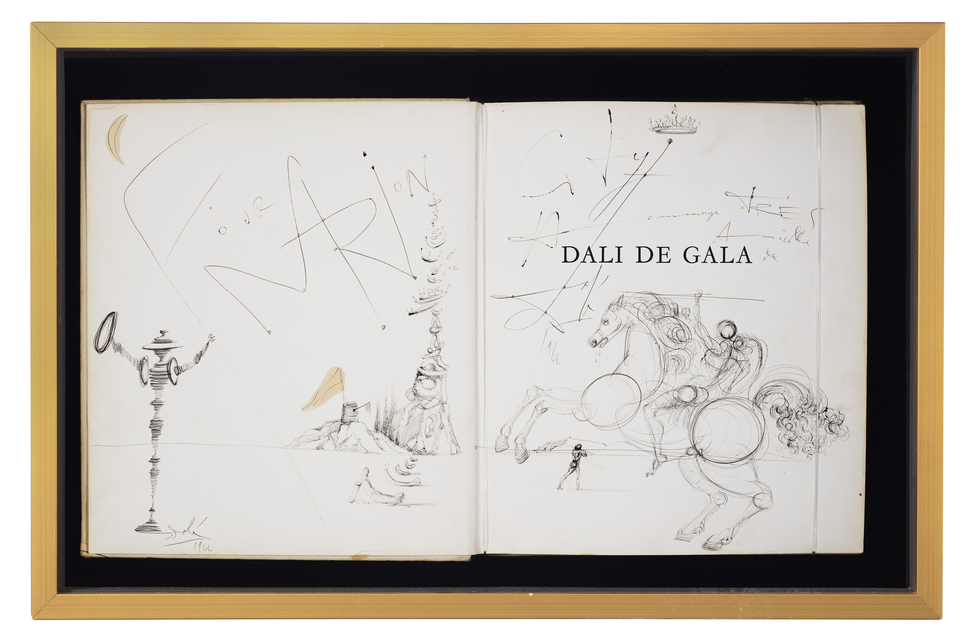 Salvador Dalí — "Дон Кихот", "путешествие по геологии", "кавалер данса без денег", изображение 2