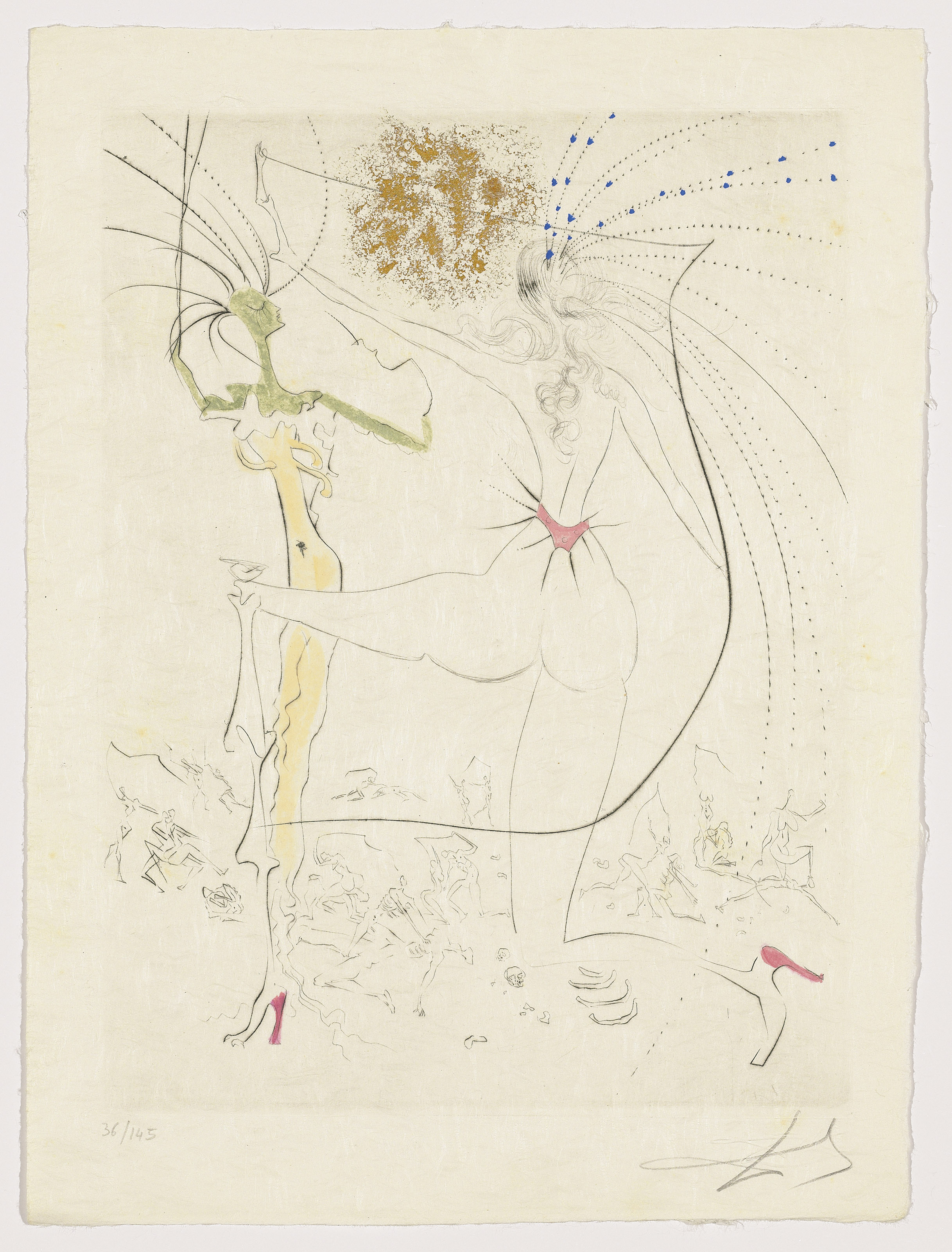 Salvador Dalí — Венера с четырьмя венцами, изображение 11