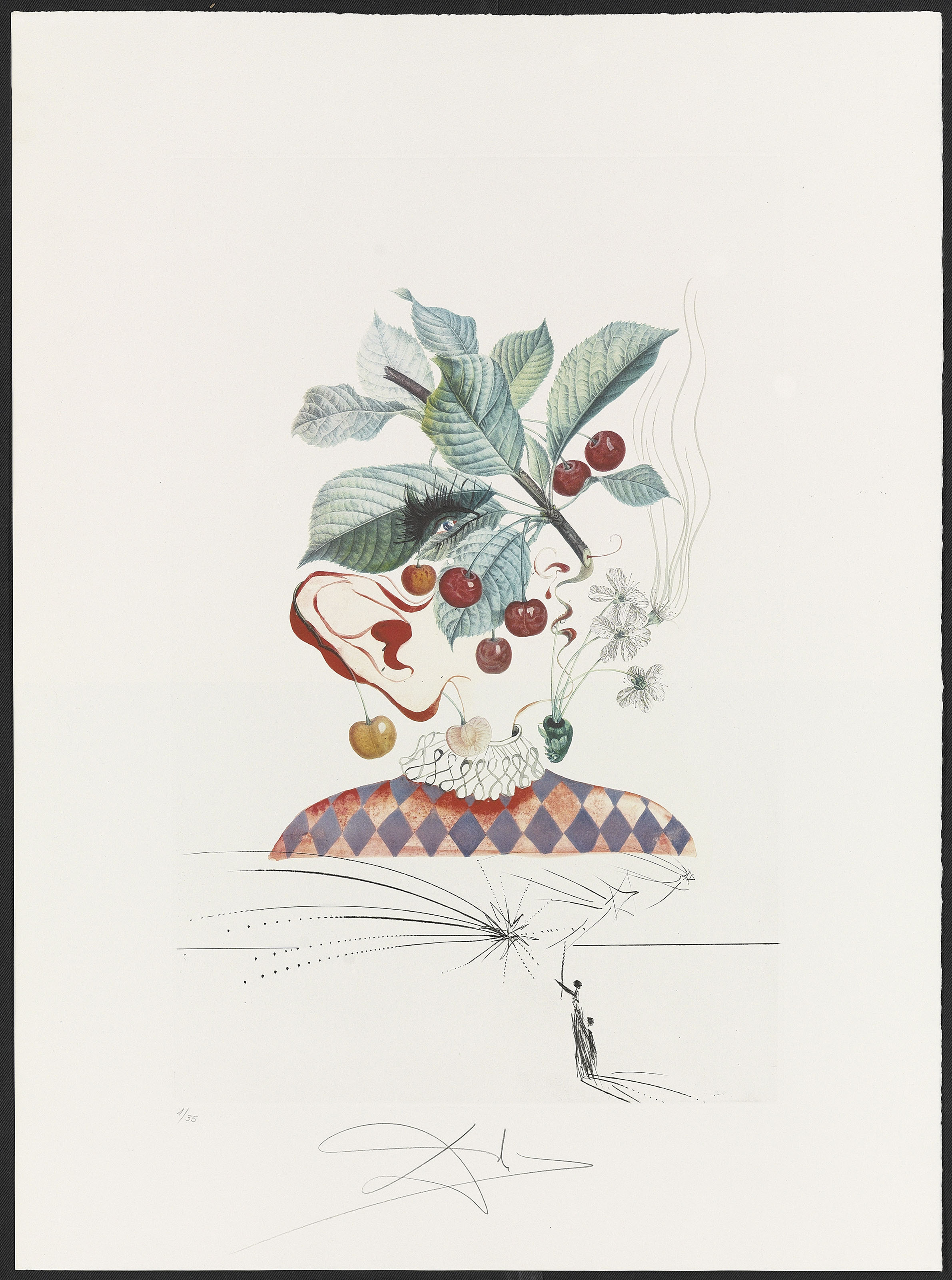 Salvador Dalí — Десять тарелок от: FlorDali ("Лесные фрукты") (M. & L. 344, 346-7, 349-355), изображение 2