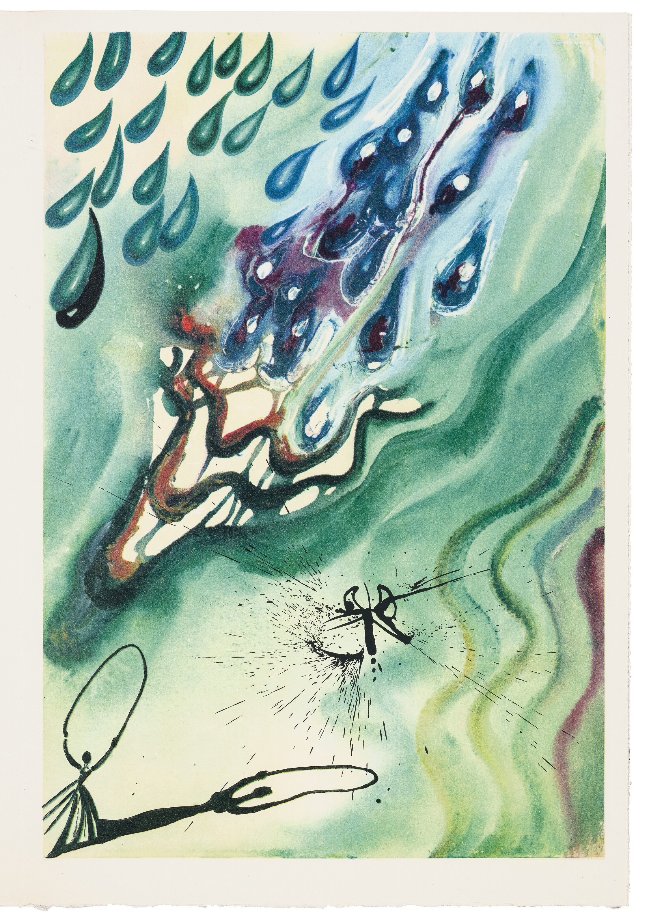 Salvador Dalí — Приключения Алисы в Стране чудес, изображение 3
