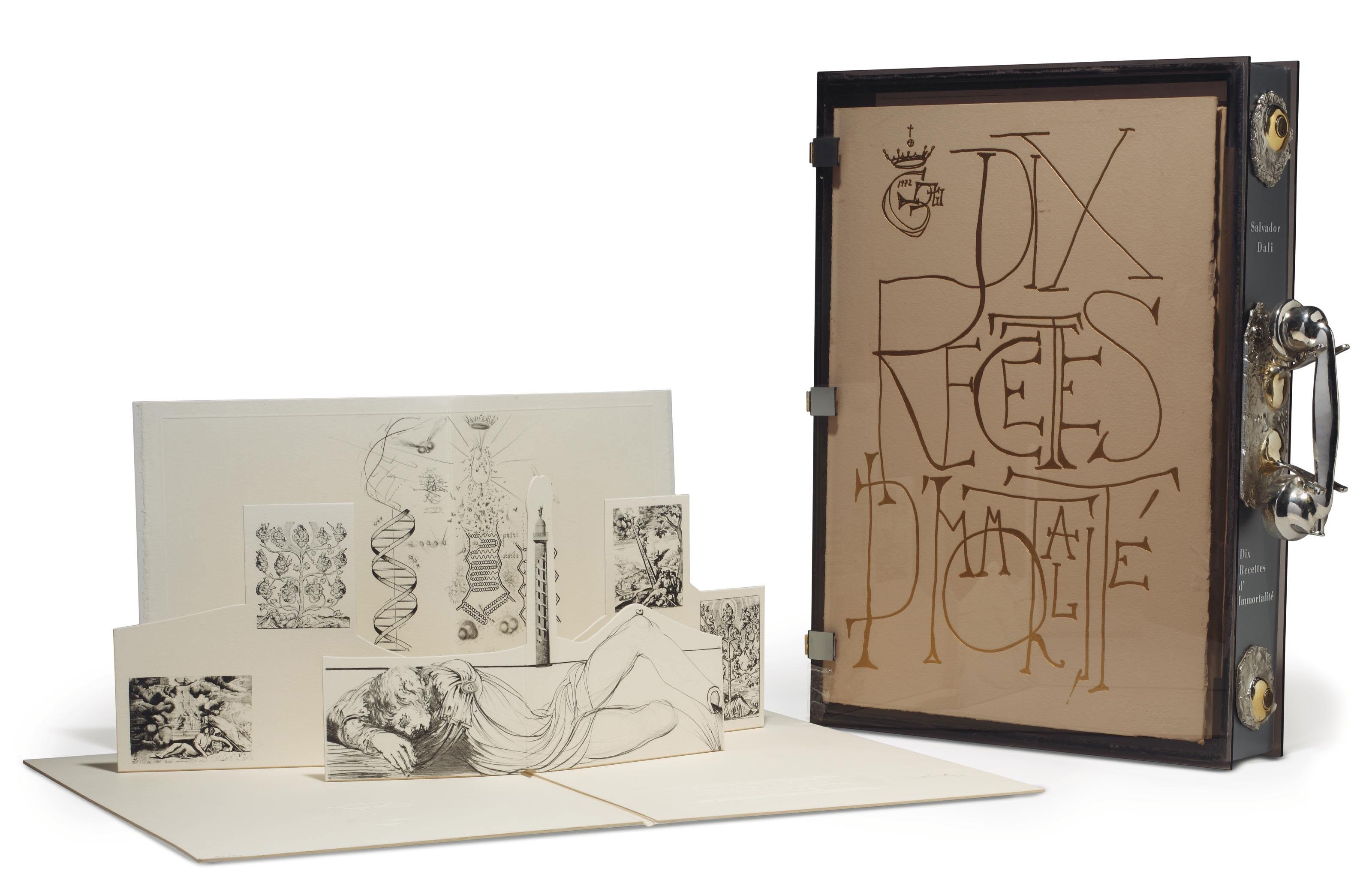 Salvador Dalí — Сальвадор Дали, "Дневники бессмертных", Одуэн-Дешарн, Париж, 1973 (Michler & Löpsinger, 567-577)