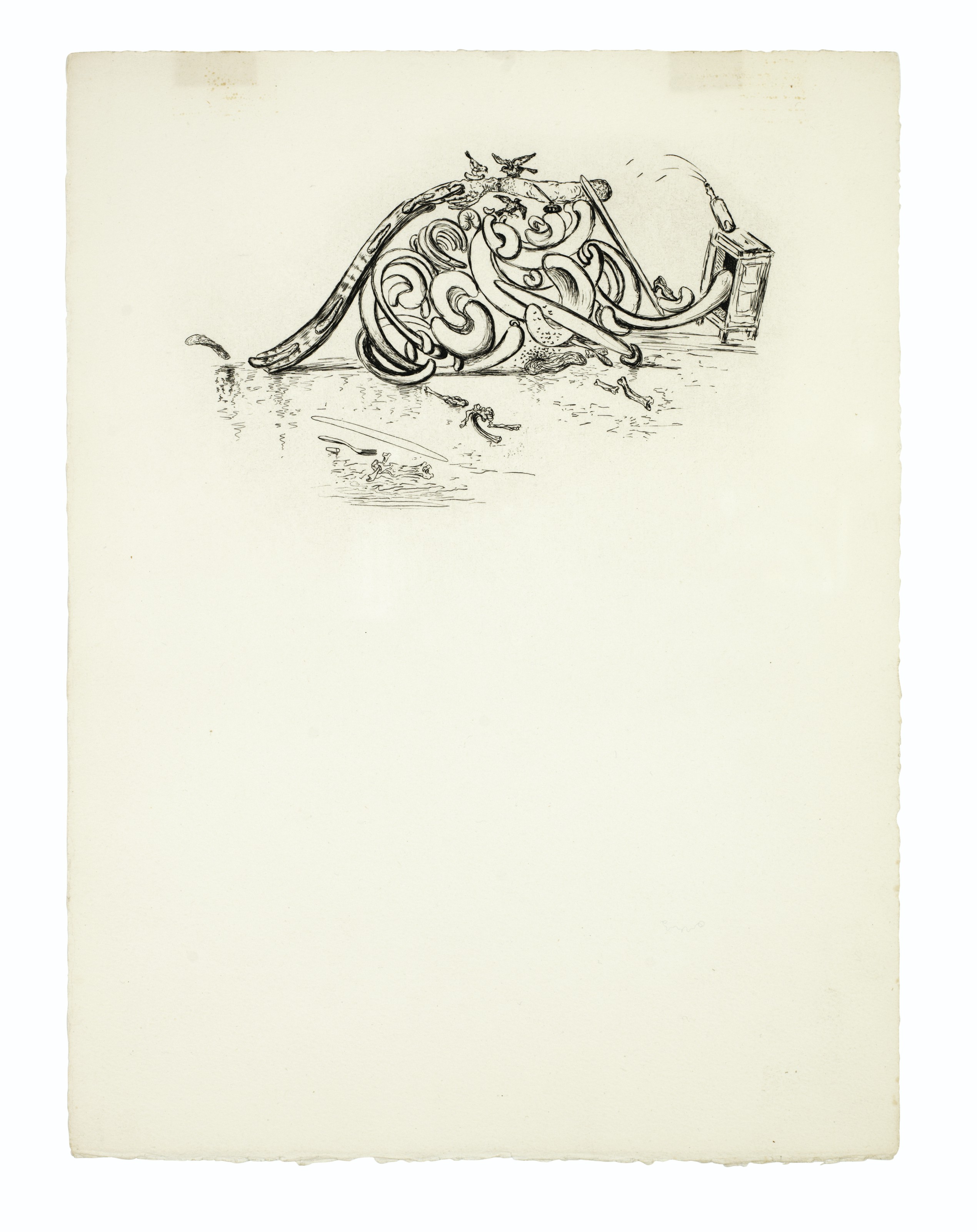 Salvador Dalí — Песни Мальдорора : 22 гравюры, изображение 12