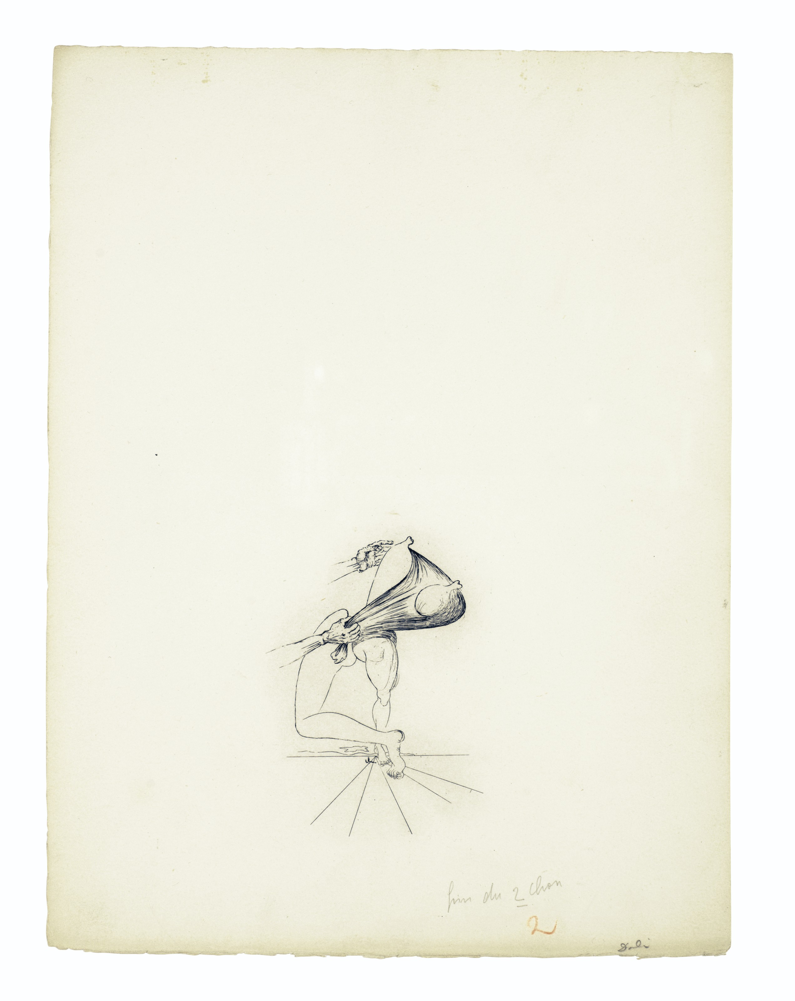 Salvador Dalí — Песни Мальдорора : 22 гравюры, изображение 22