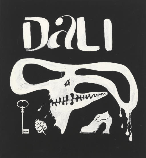 Salvador Dalí — Афиша выставки Дали 1934 года