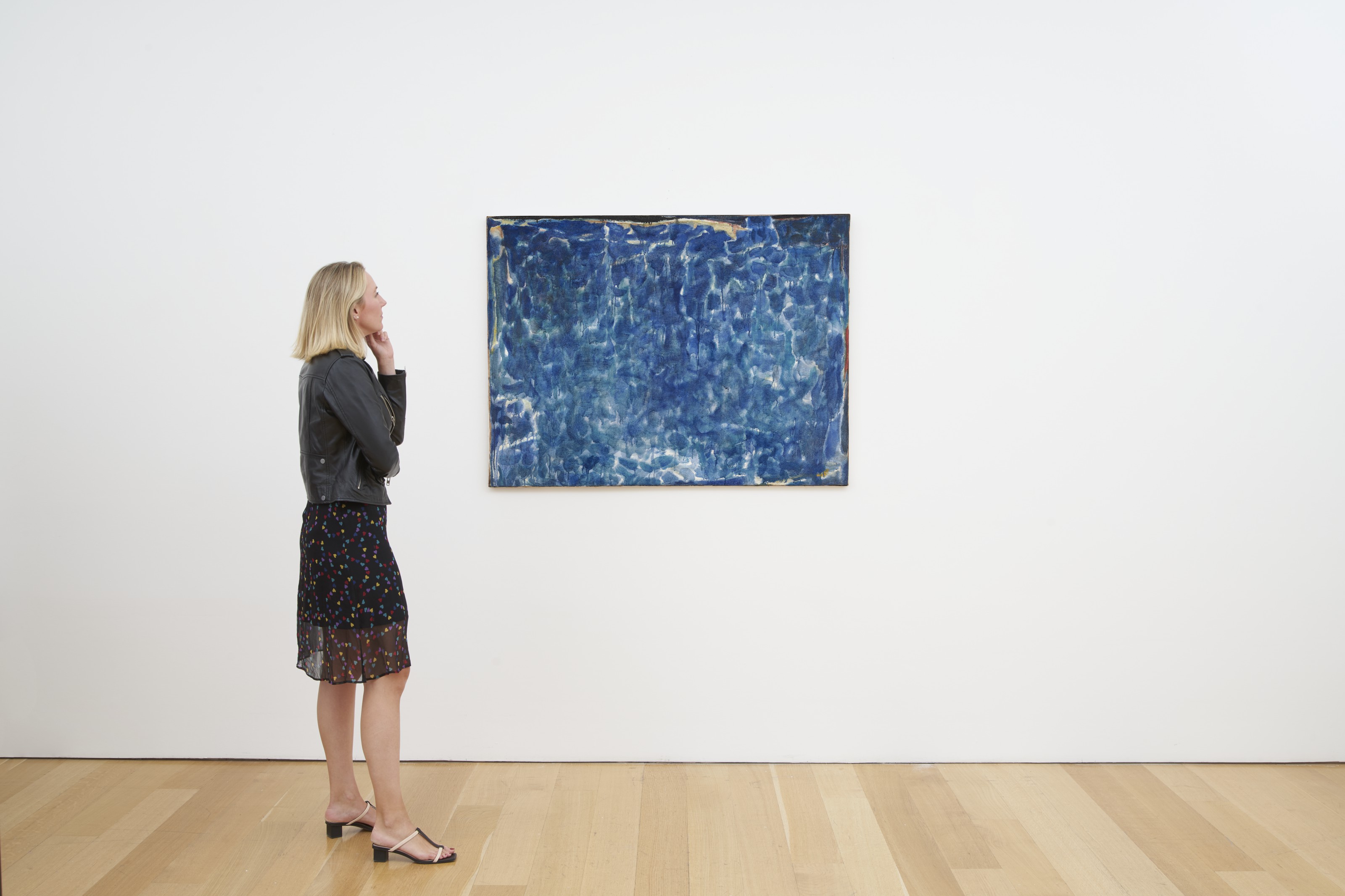 Sam Francis — Синяя композиция, изображение 2
