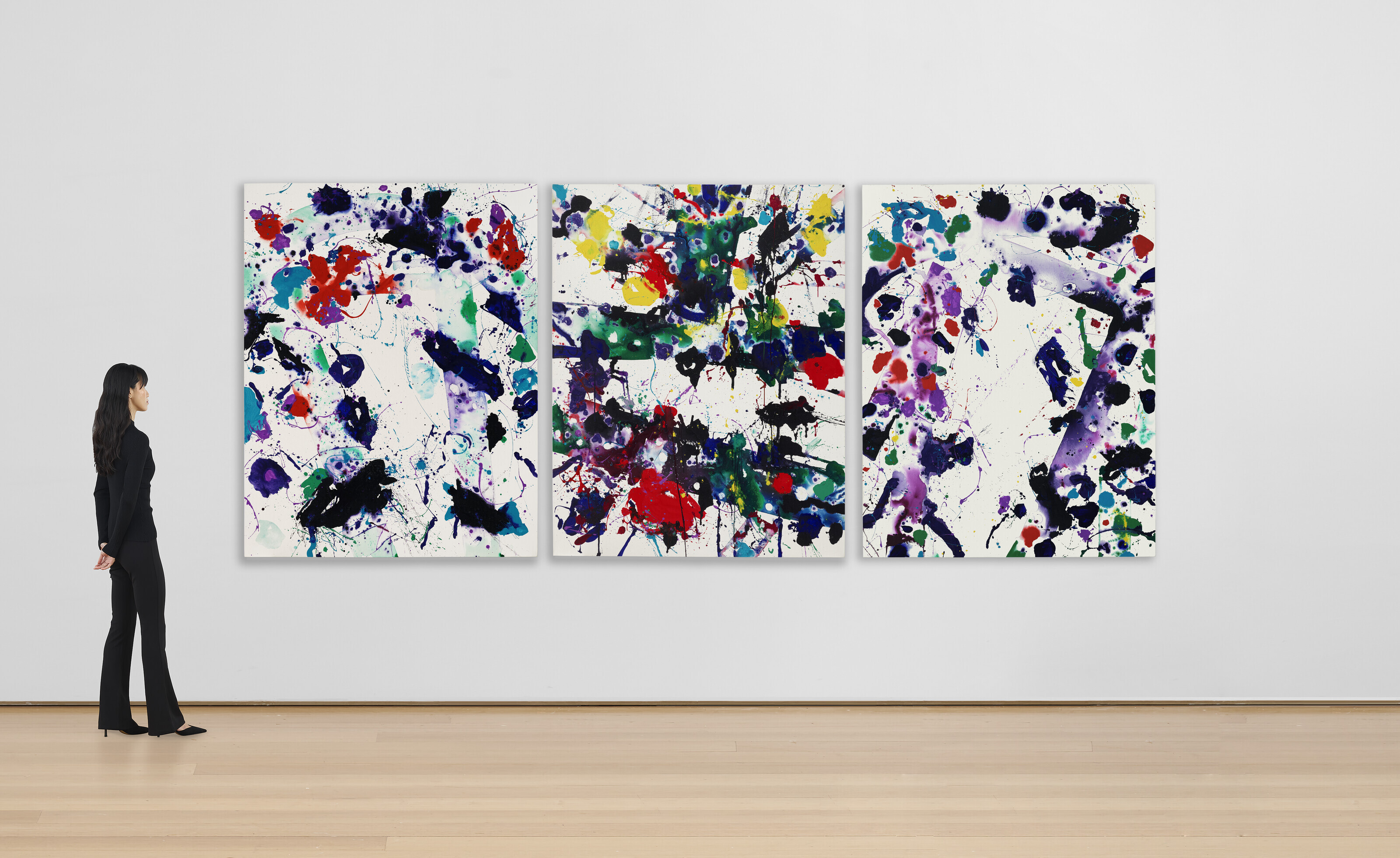 Sam Francis — Без названия (триптих), изображение 2