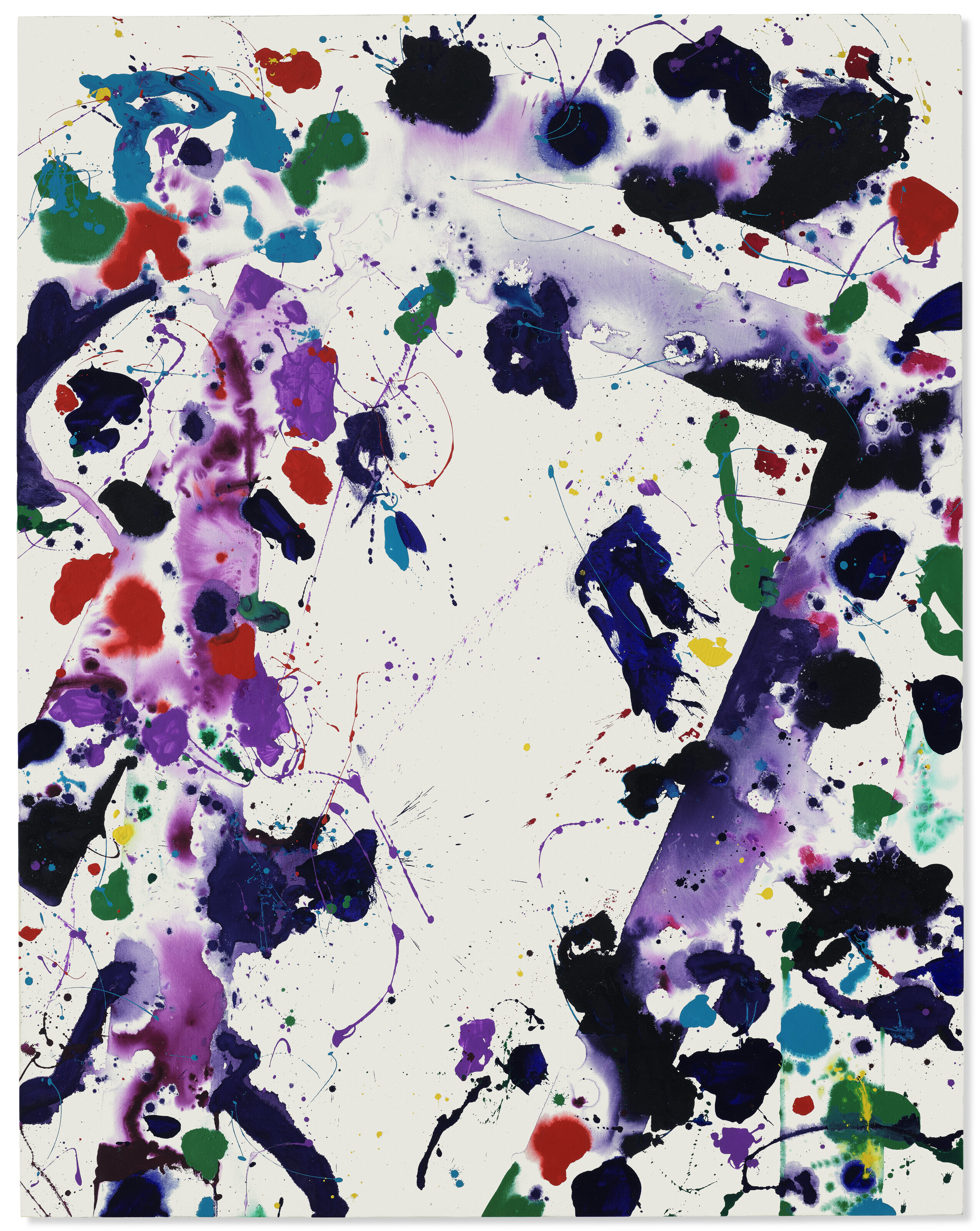 Sam Francis — Без названия (триптих), изображение 7