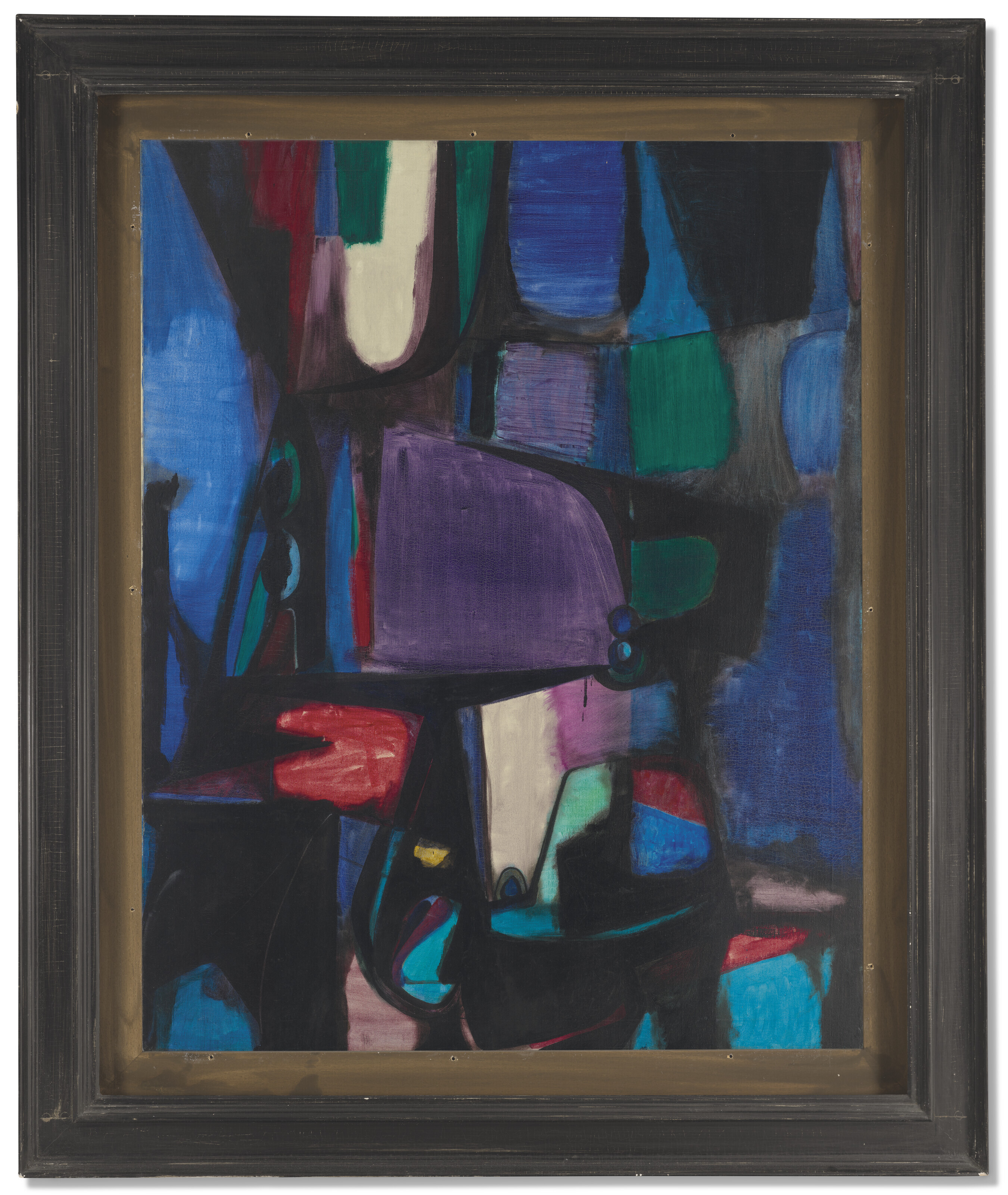 Sam Francis — Синий и розовый, изображение 2