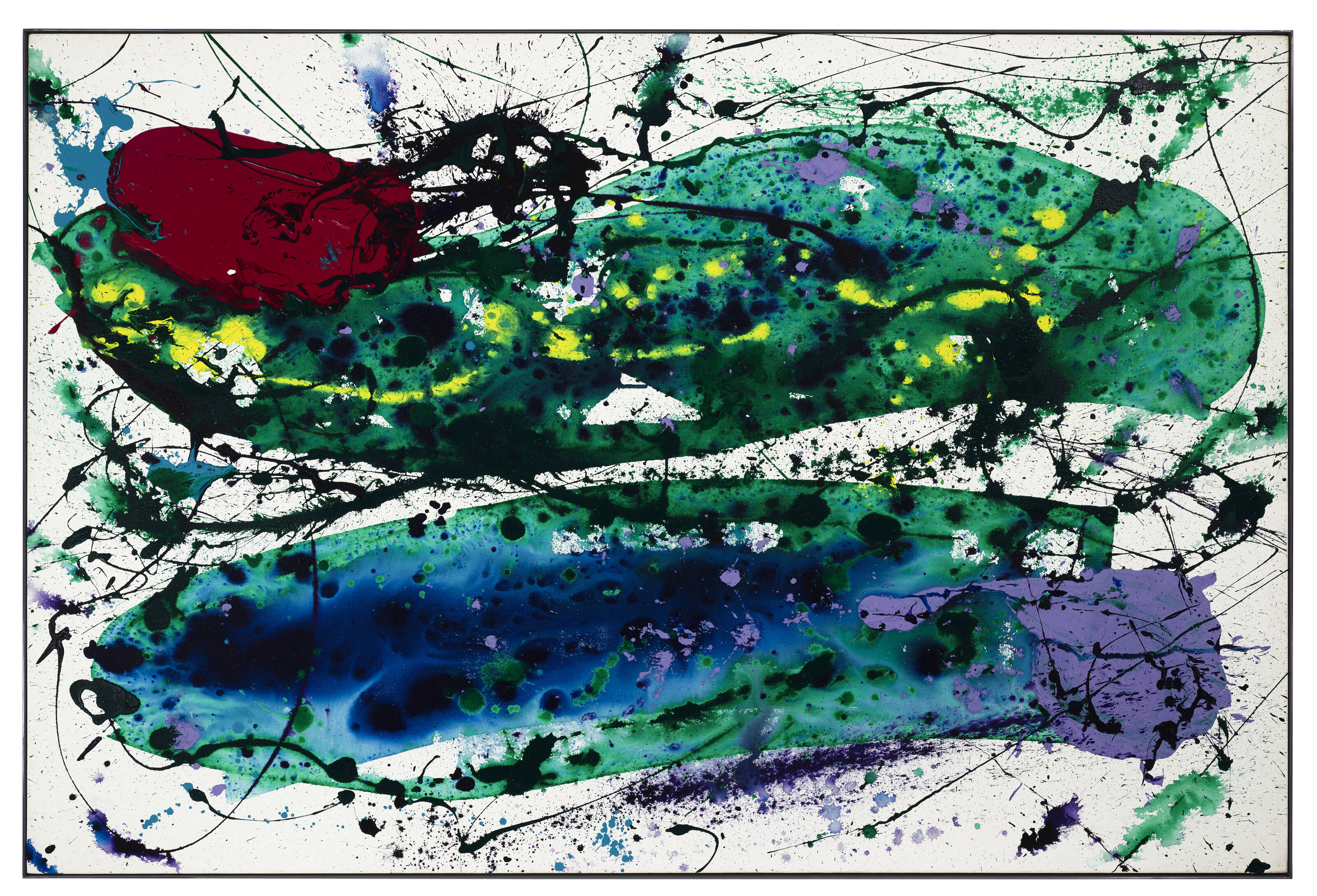 Sam Francis — Без названия, изображение 2