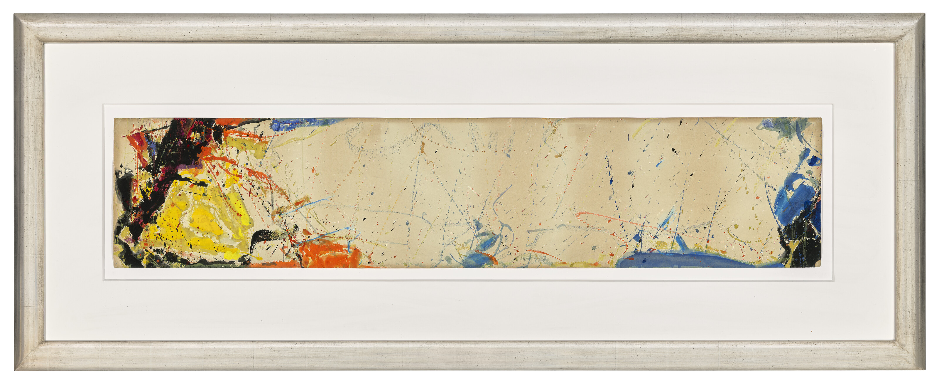 Sam Francis — Эскиз для настенной росписи банка "Чейз Манхэттен", изображение 2