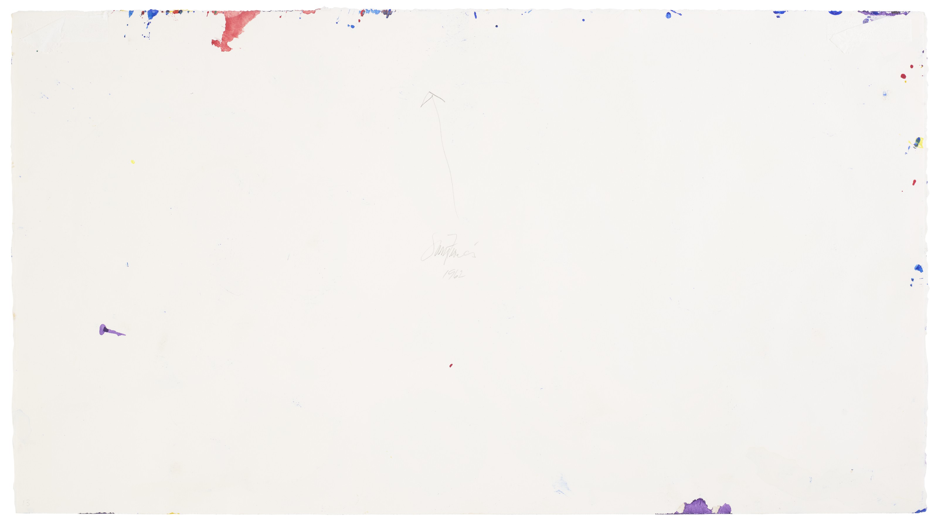 Sam Francis — Без названия, изображение 2