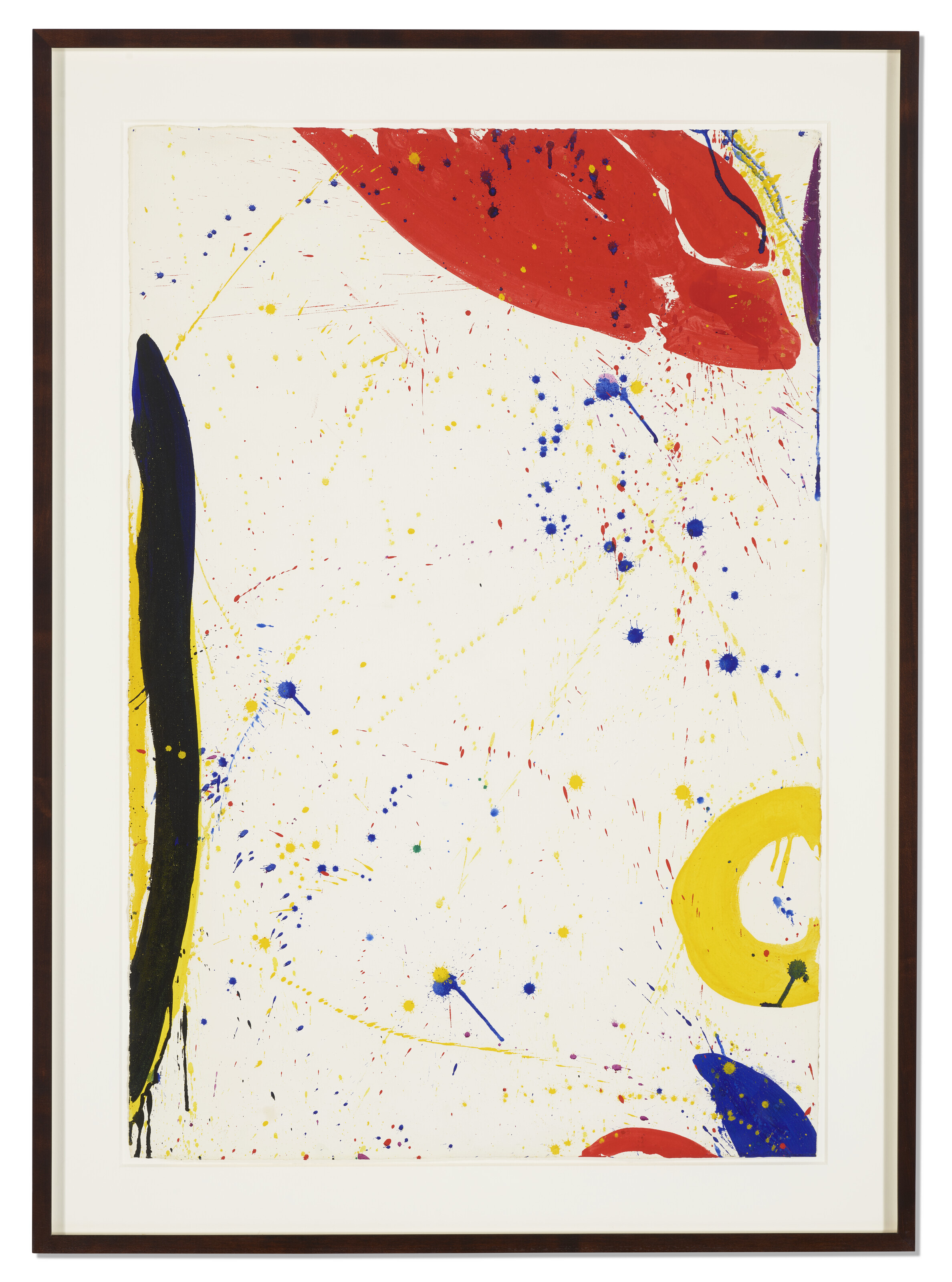 Sam Francis — Без названия (Яркий рисунок кольца), изображение 2