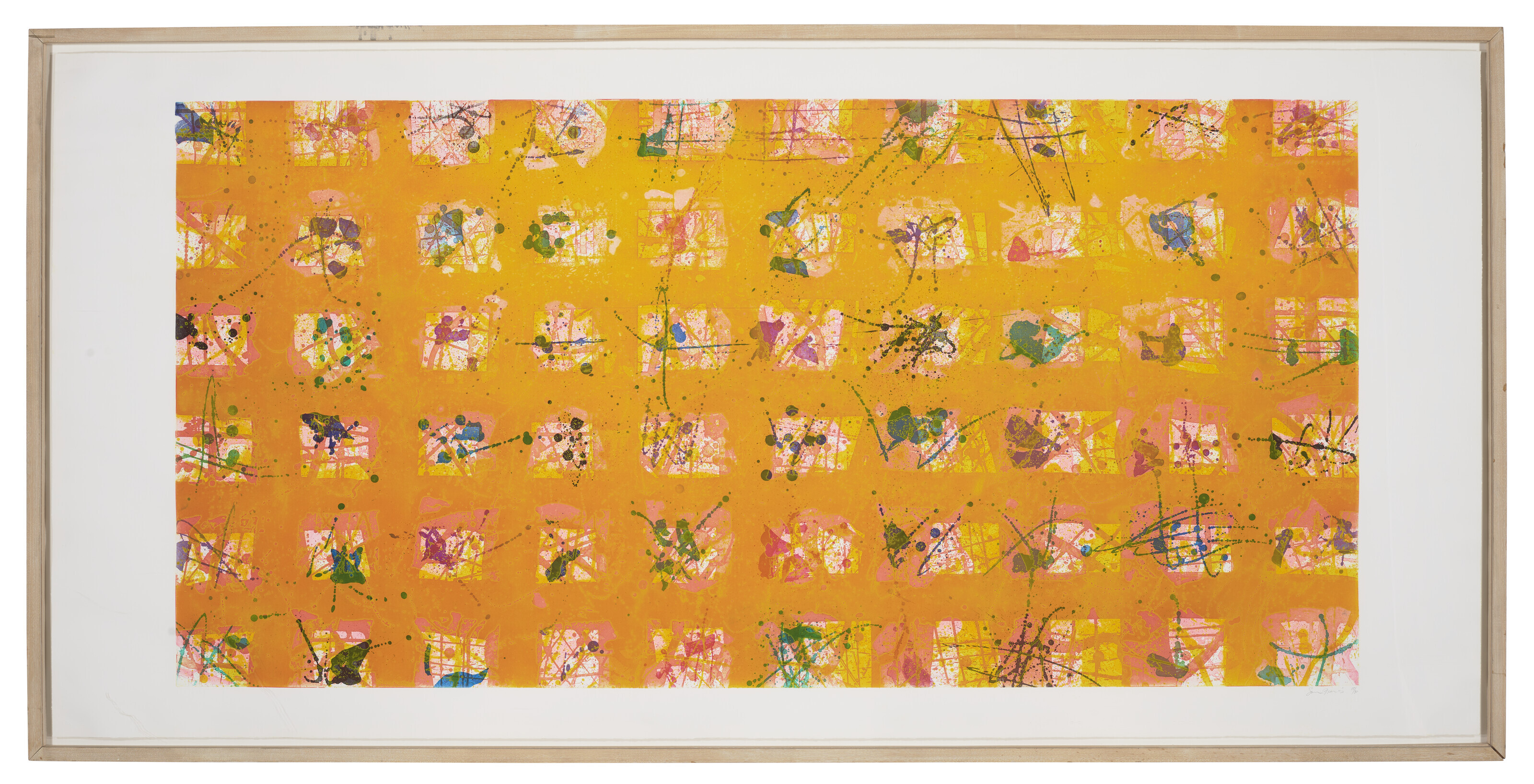 Sam Francis — Пьоджа д'Оро (Золотой дождь) (SFE-069RC), изображение 2