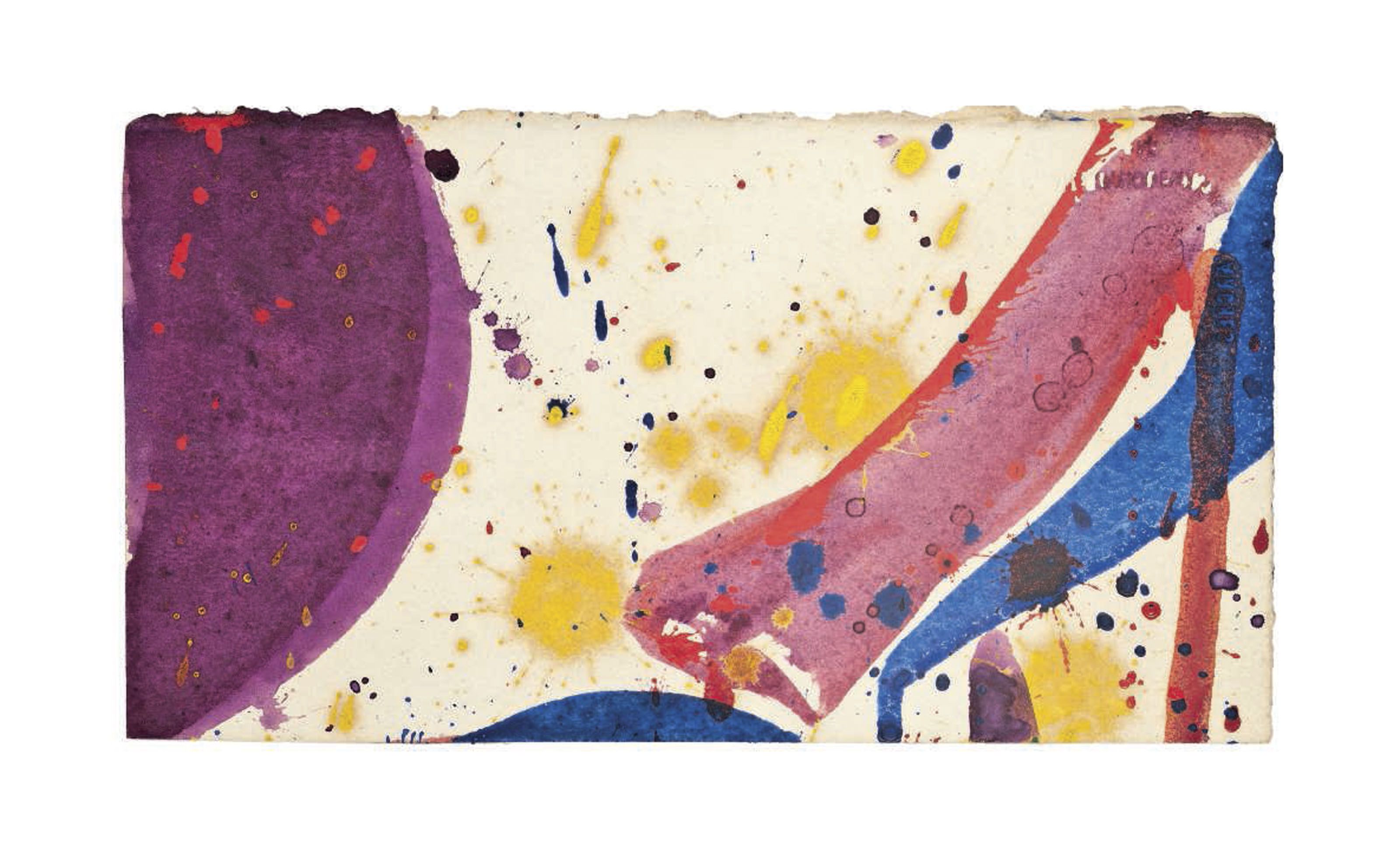 Sam Francis — Без названия