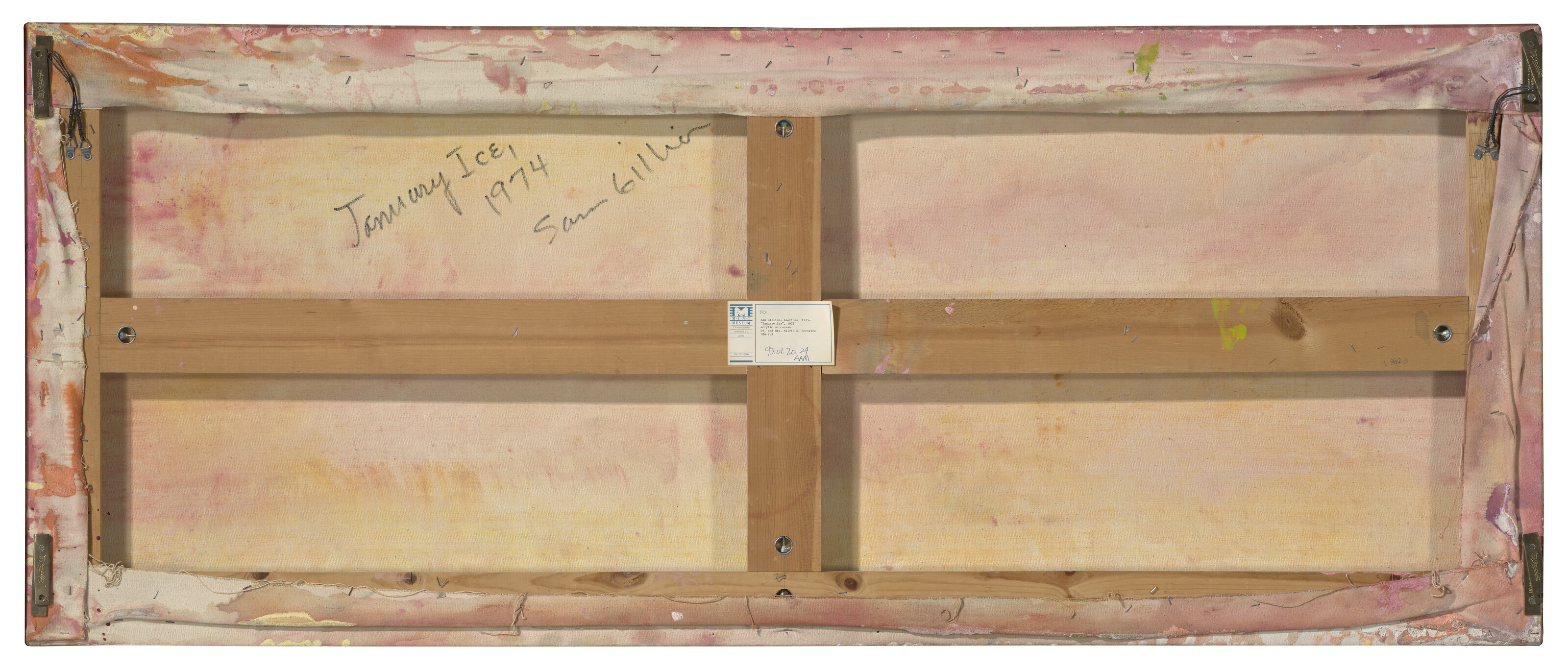 Sam Gilliam — Январский лед, изображение 2