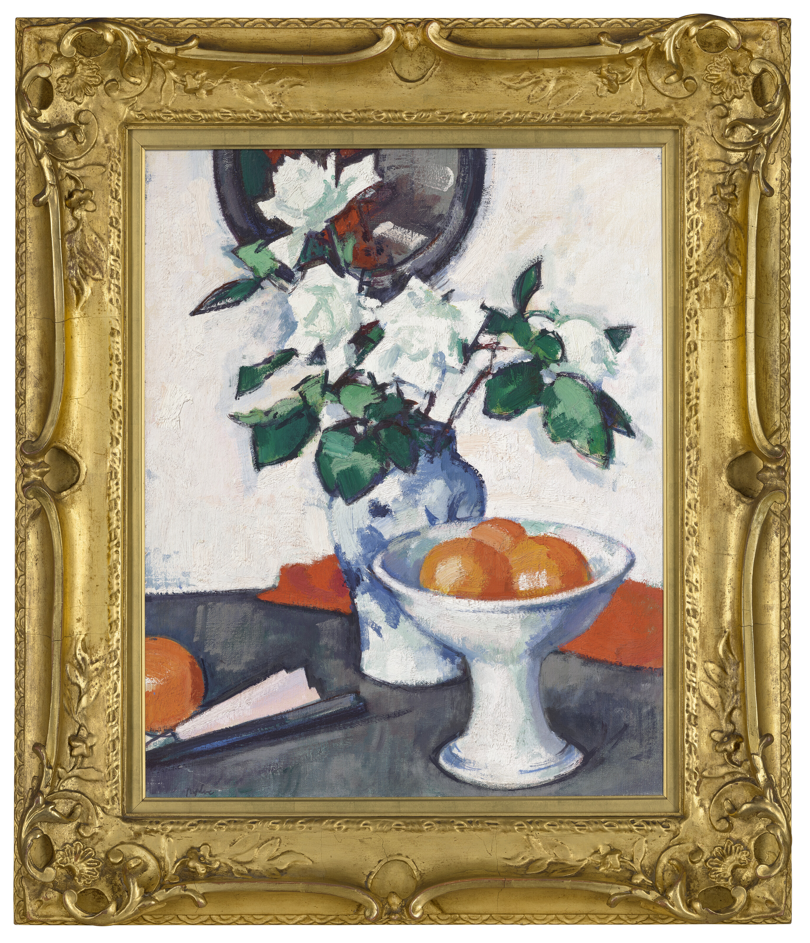 Samuel John Peploe — Белые розы, изображение 4