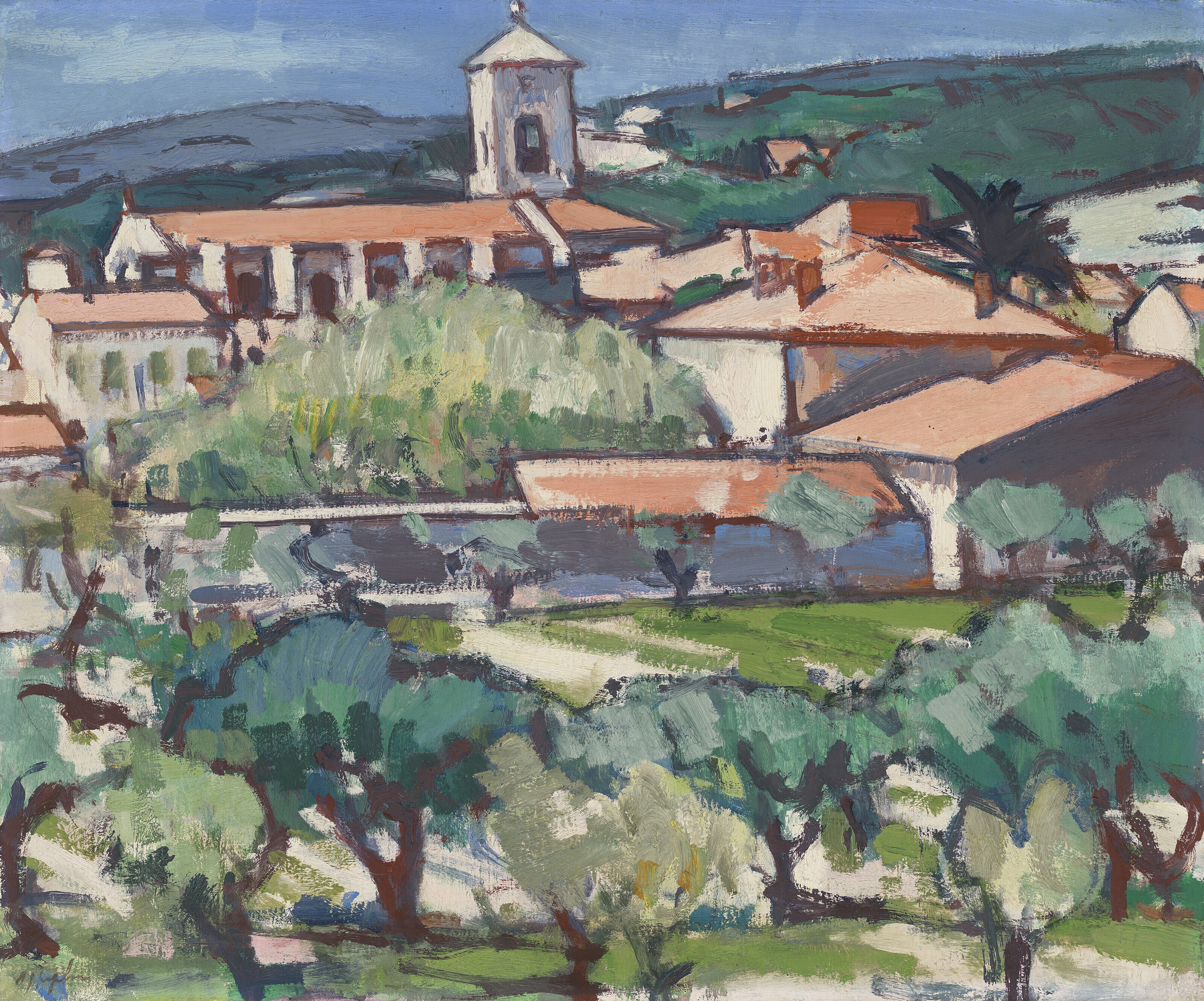 Samuel John Peploe — Церковь в Кассисе