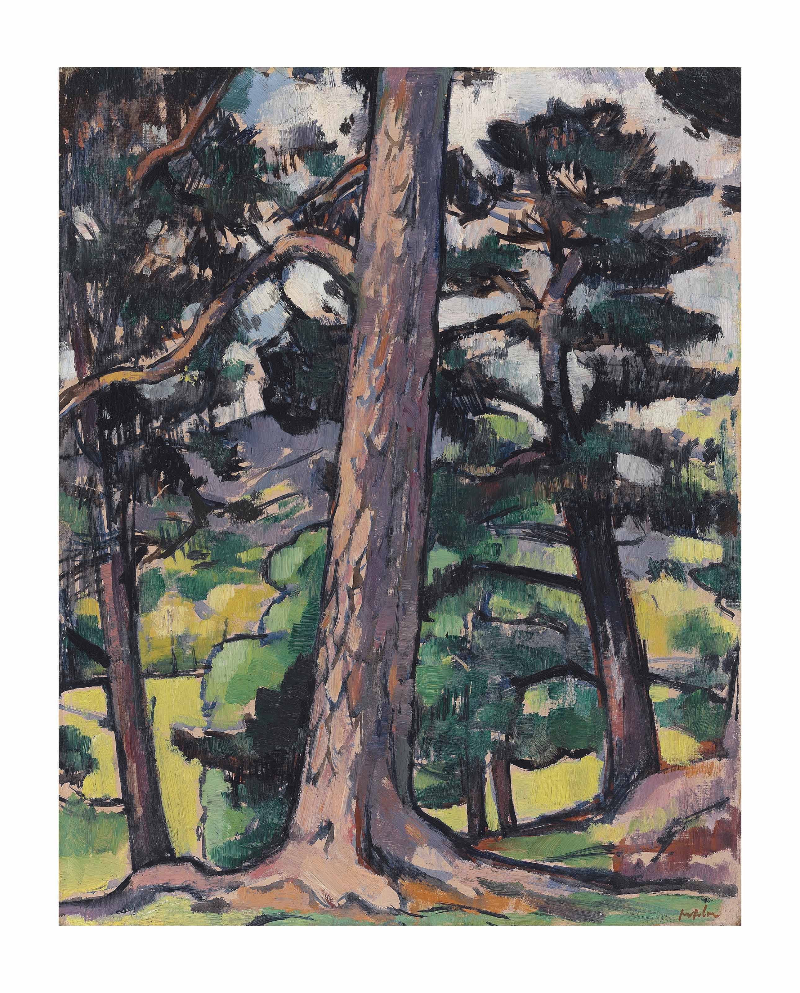 Samuel John Peploe — Сосны