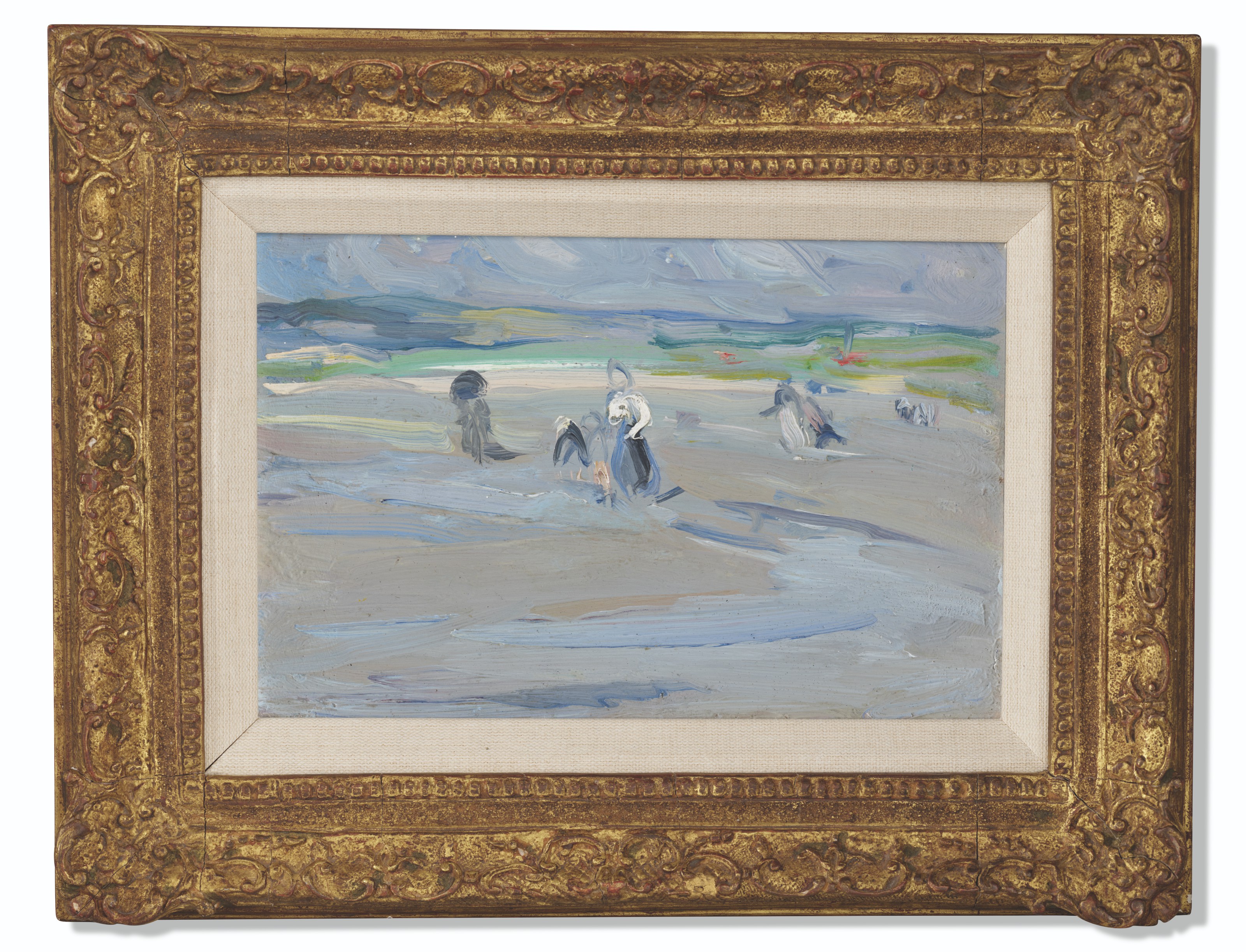Samuel John Peploe — Фигуры на берегу, изображение 2