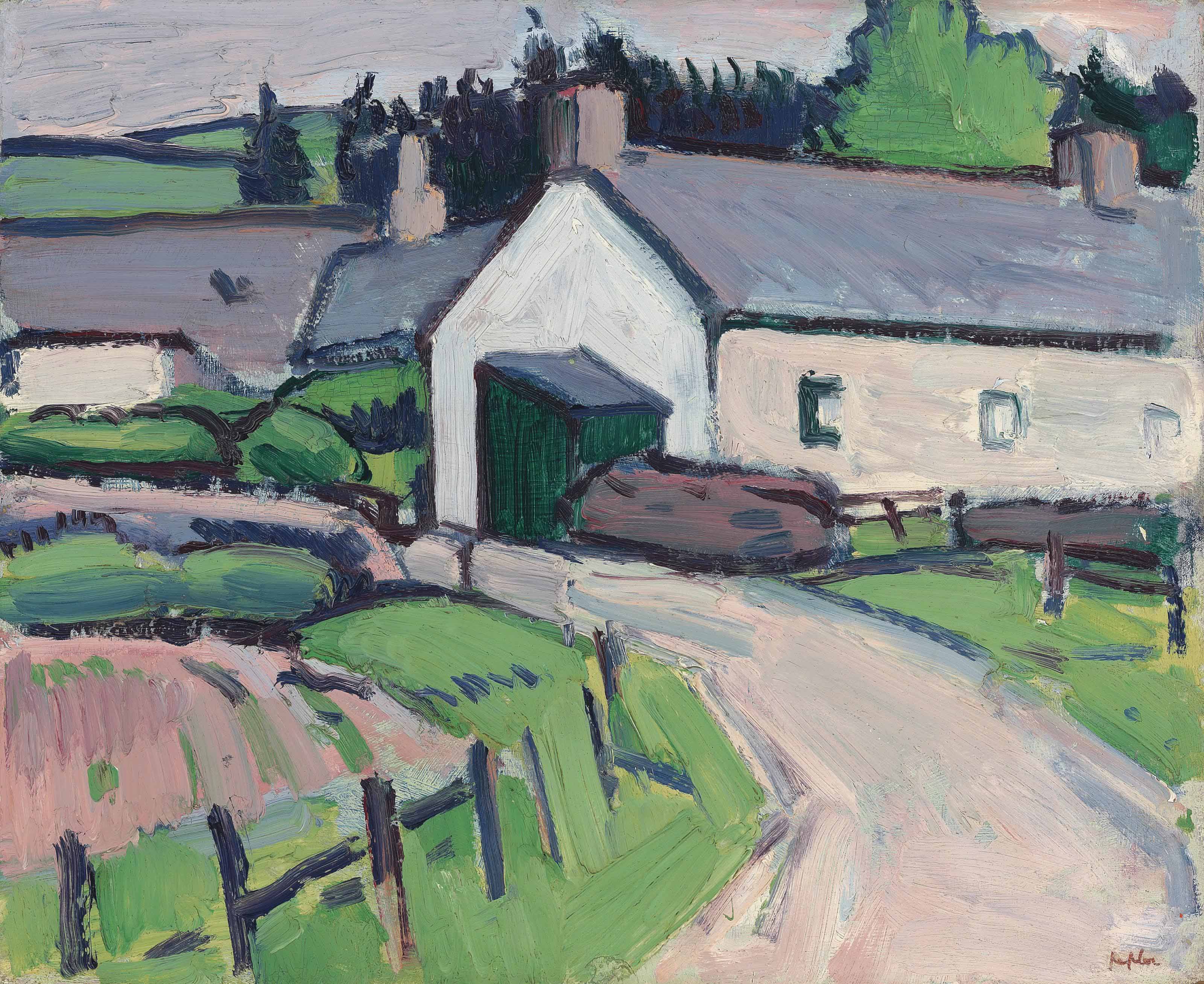 Samuel John Peploe — Белый коттедж