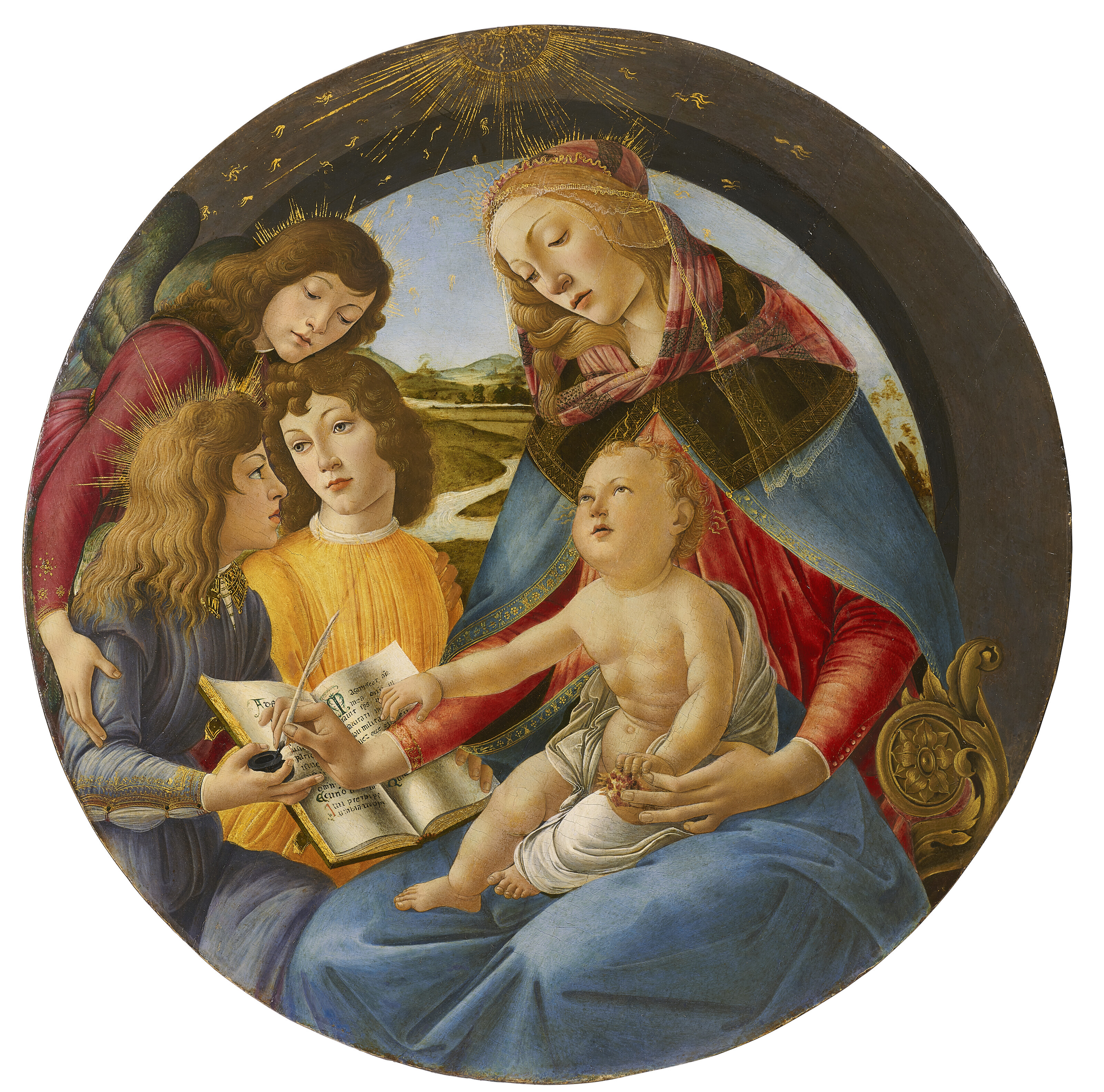 Sandro Botticelli — Мадонна Магнификата