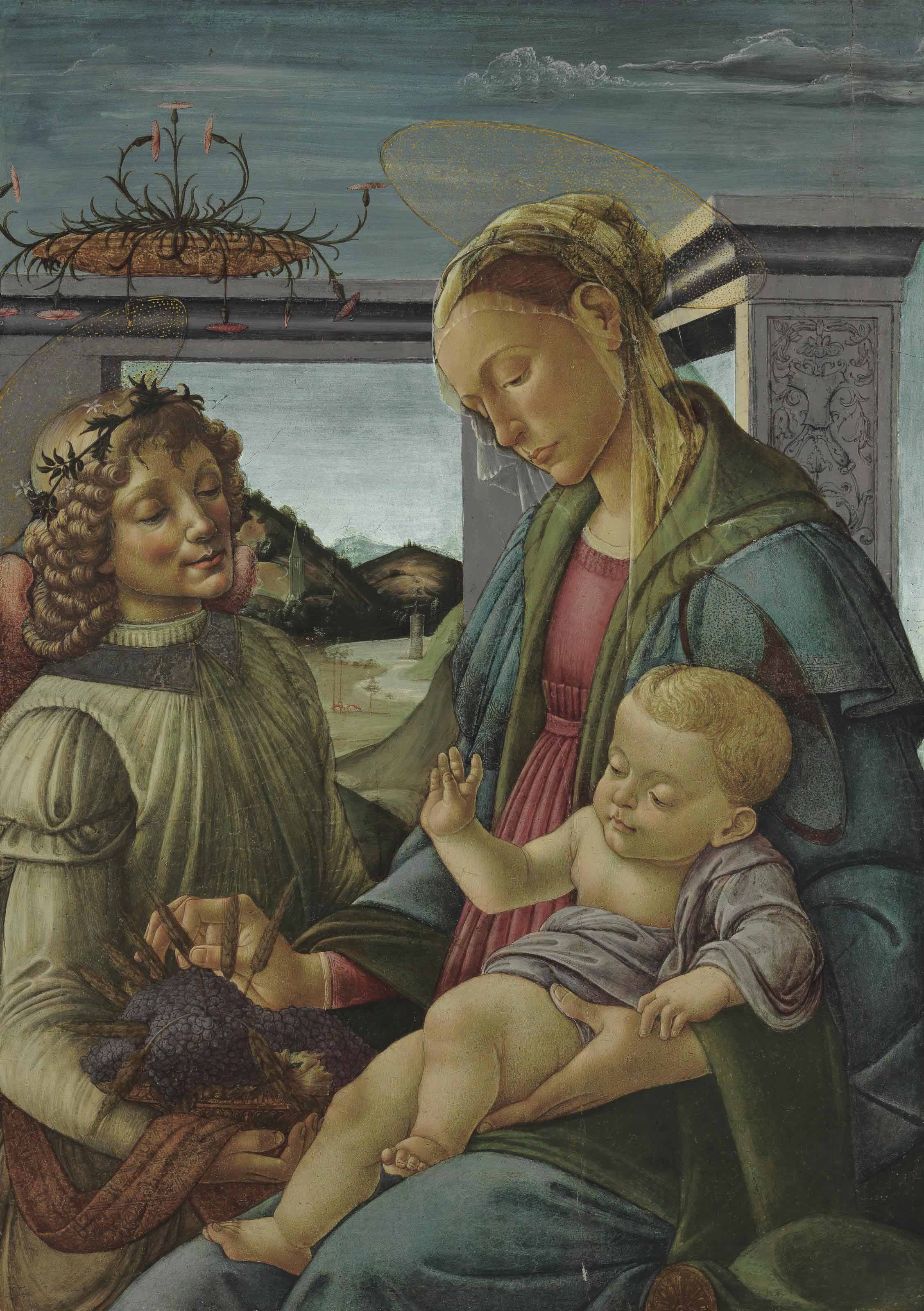 Sandro Botticelli — Мадонна Евхаристии